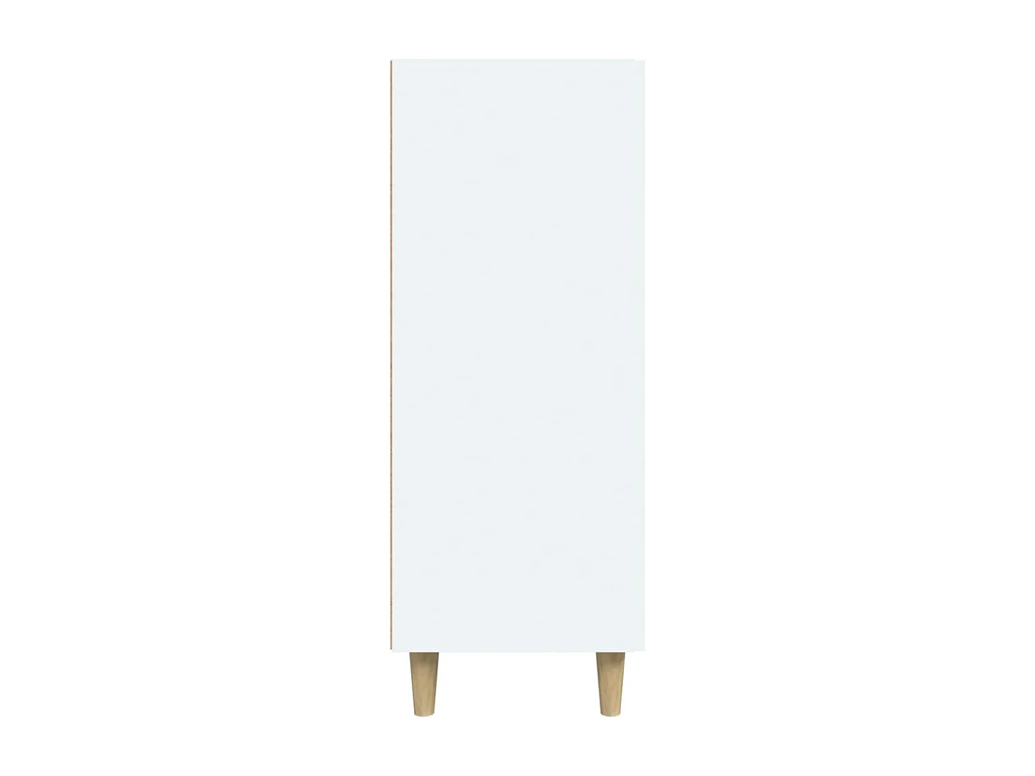 Commode Blanc 69,5x34x90 Bois d'ingénierie Vilo