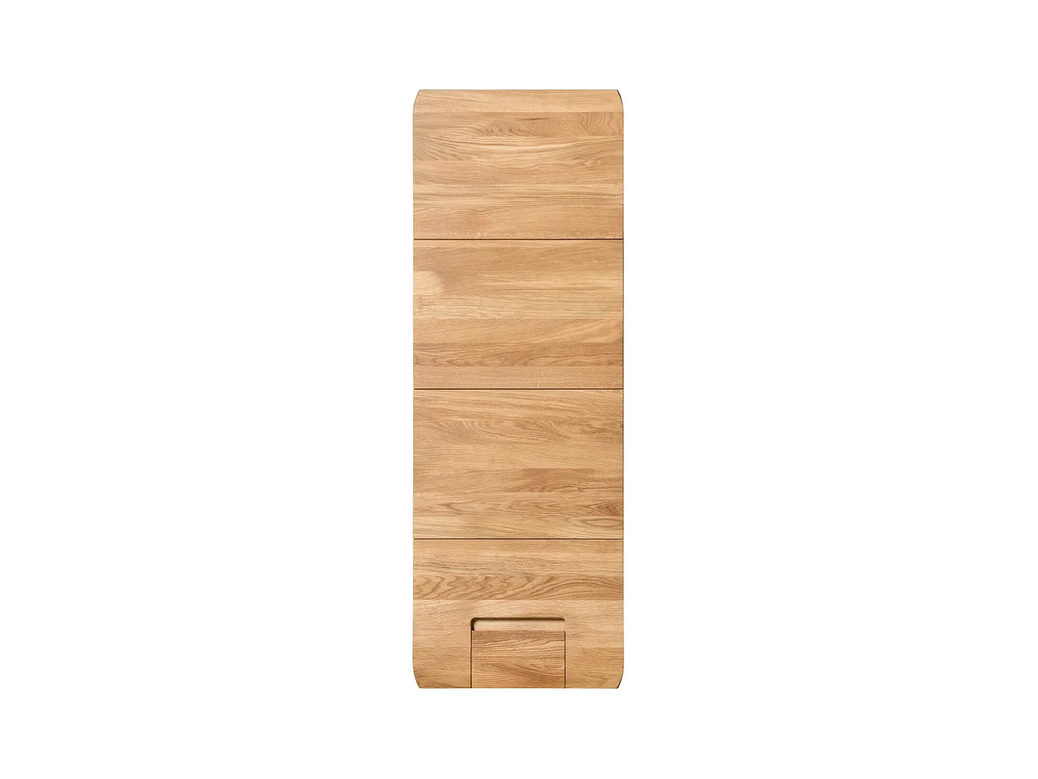 Armoire murale en bois massif de chêne miel Divina