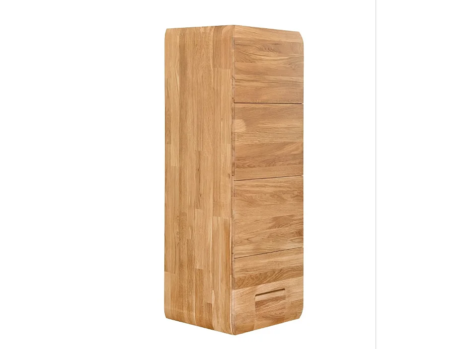 Divina Honing Eiken Massief Houten Wandkast