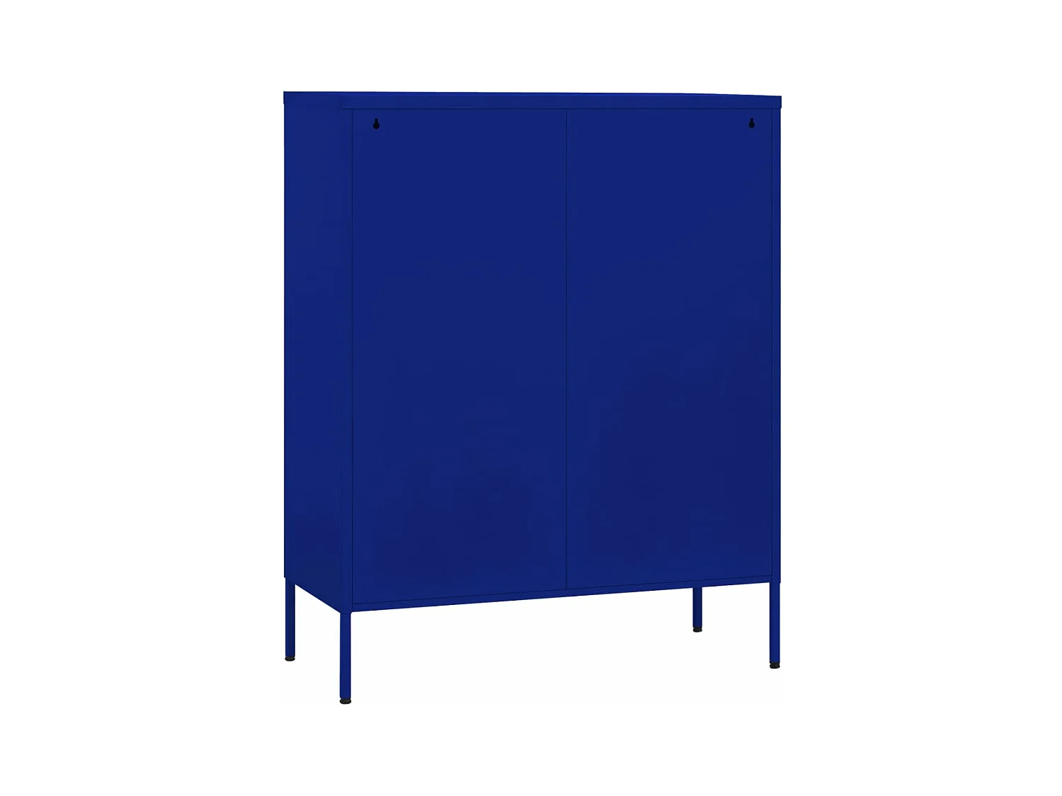 Armoire de rangement Bleu marine 80x35x101,5 Acier