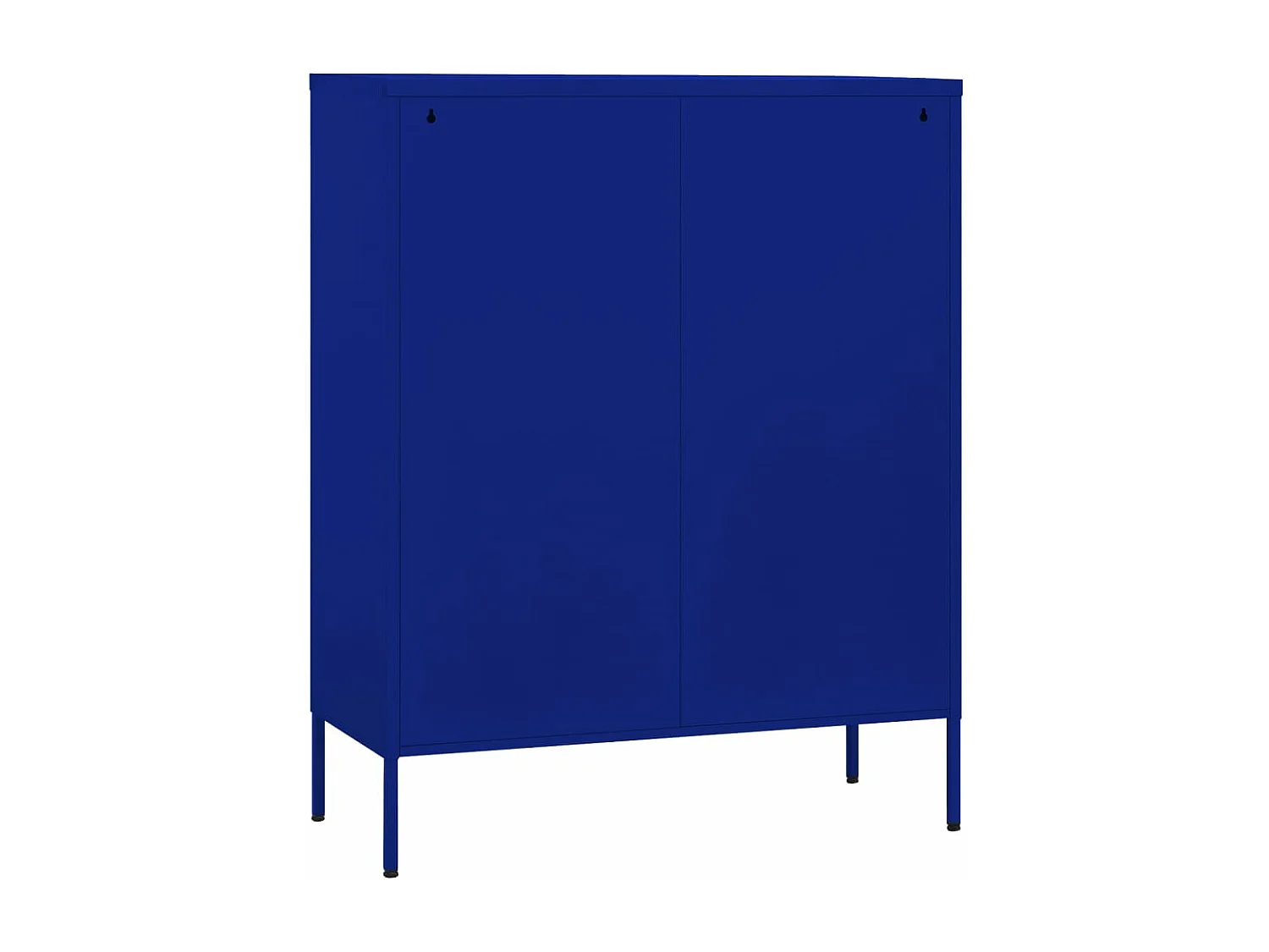 Armoire de rangement Bleu marine 80x35x101,5 Acier