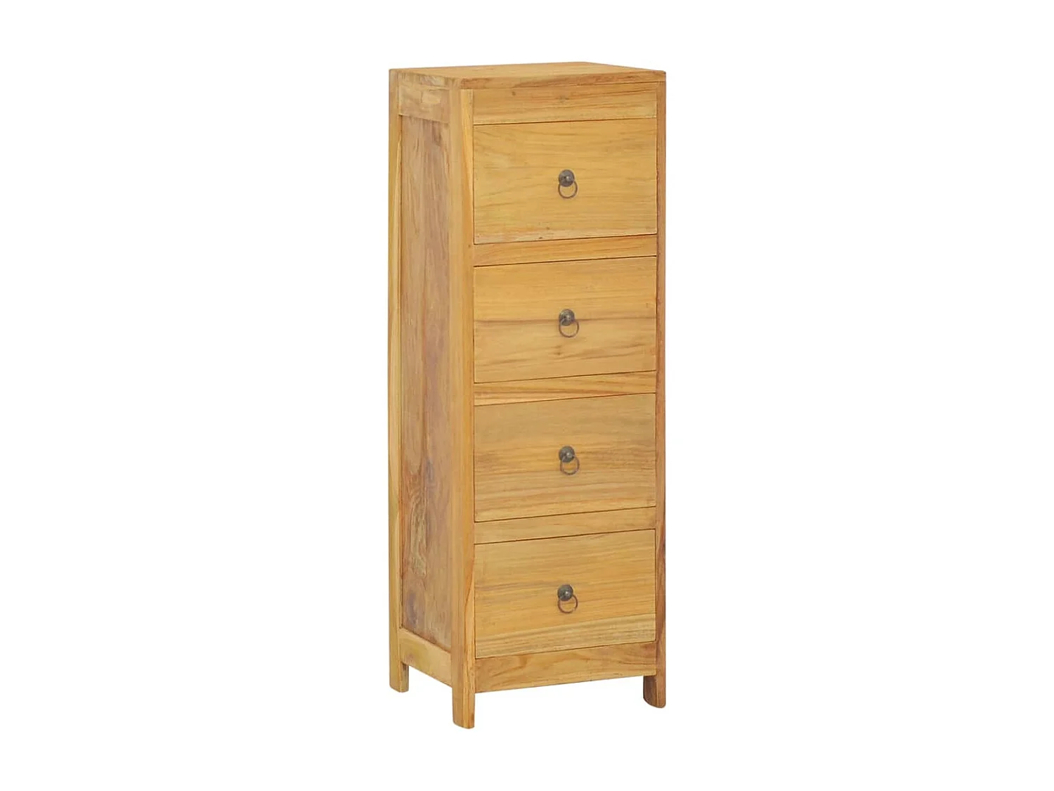 Commode 30x30x90 Bois massif de teck