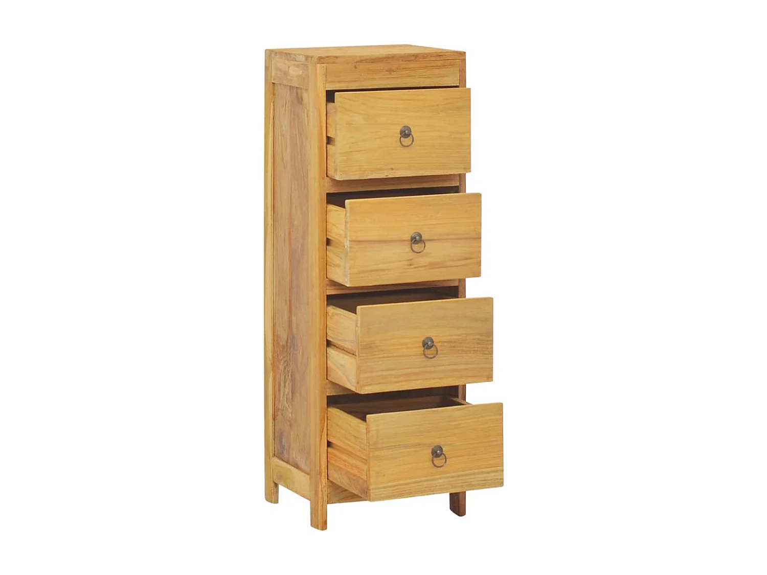 Commode 30x30x90 Bois massif de teck