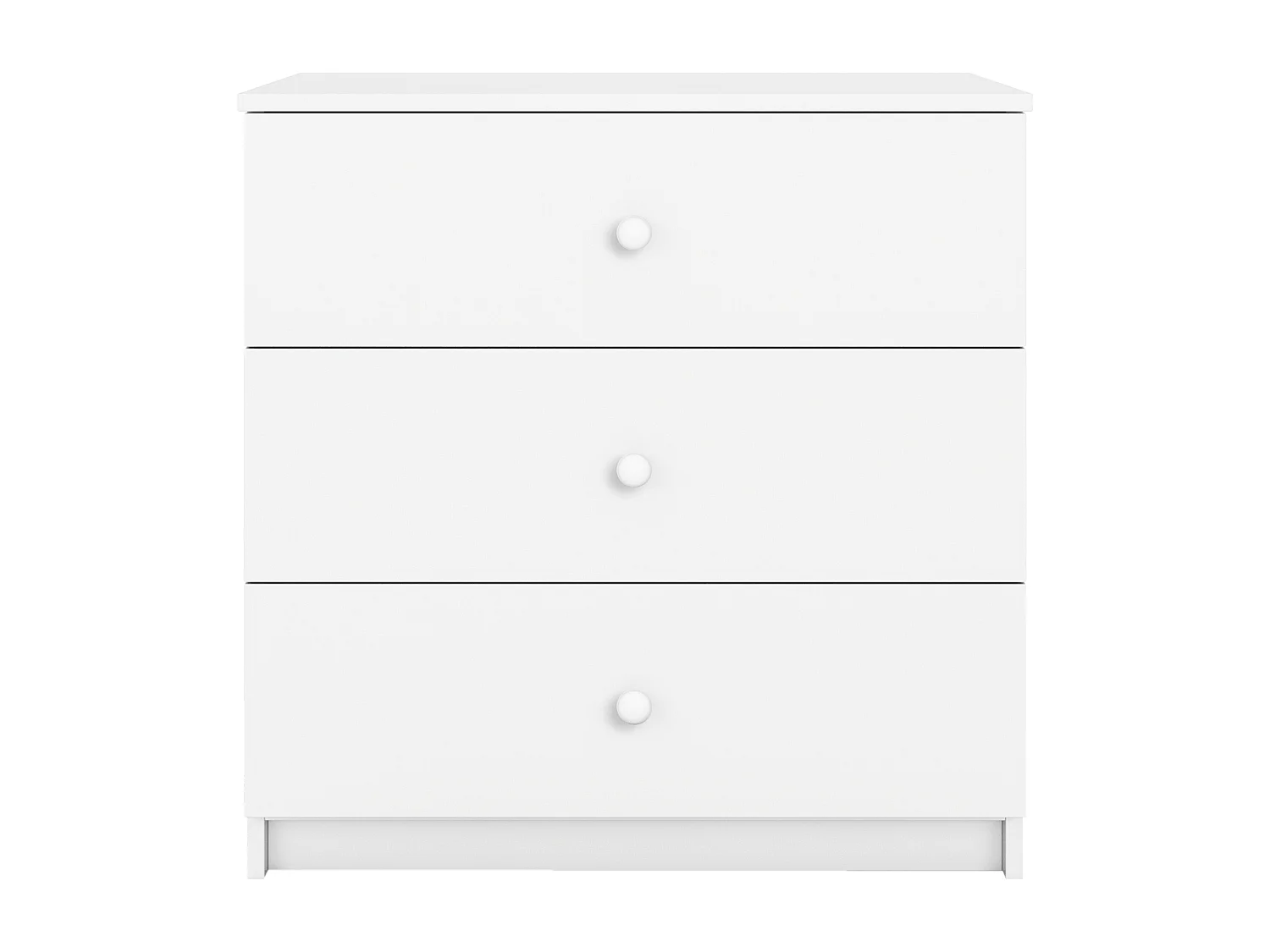 Cómoda infantil Drimy blanca 80 cm