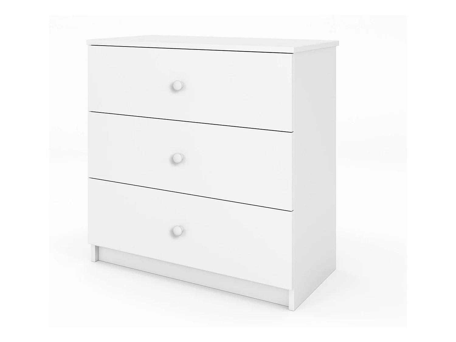 Commode enfant blanche Drimy 80cm