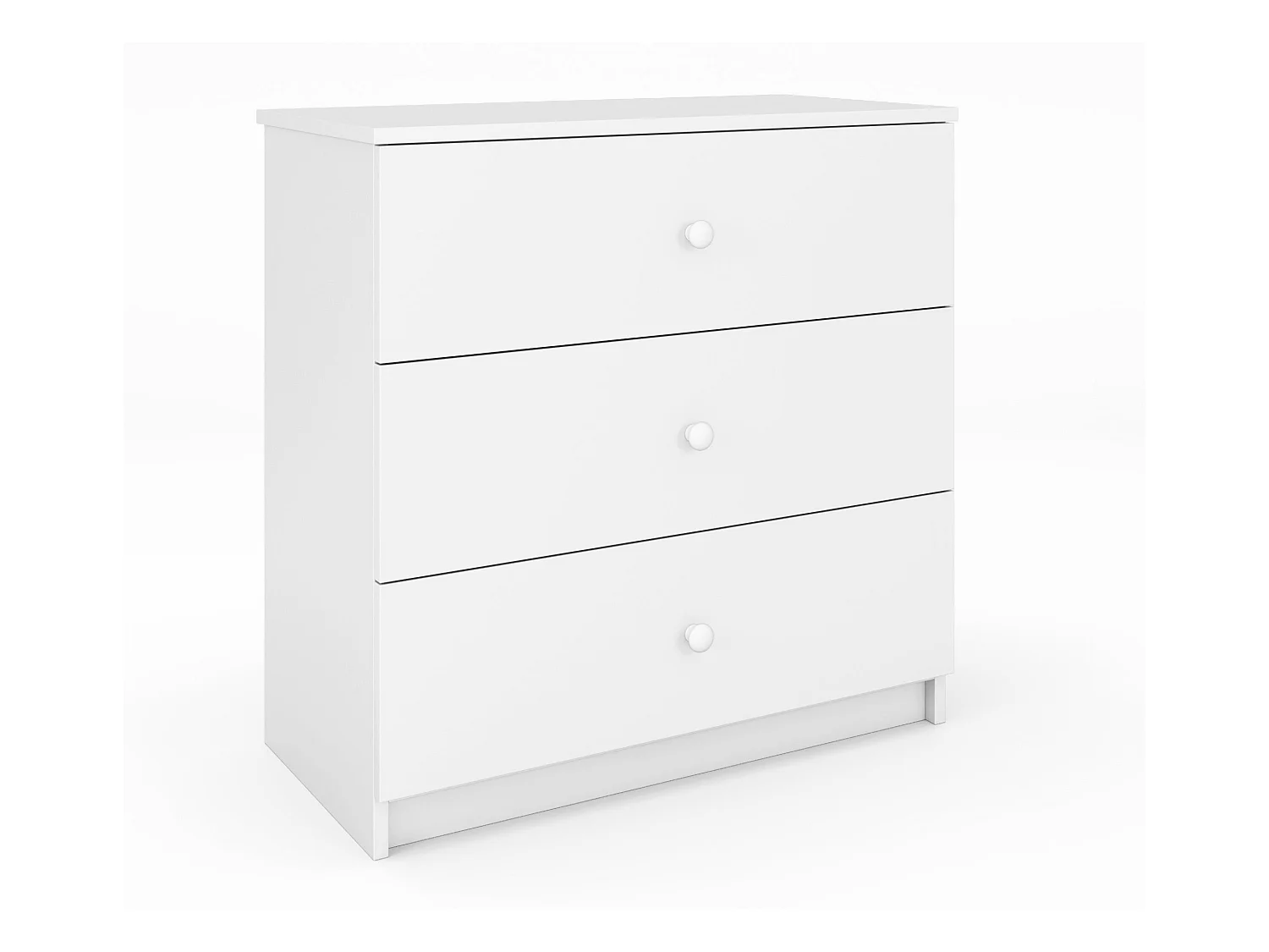 Commode enfant blanche Drimy 80cm