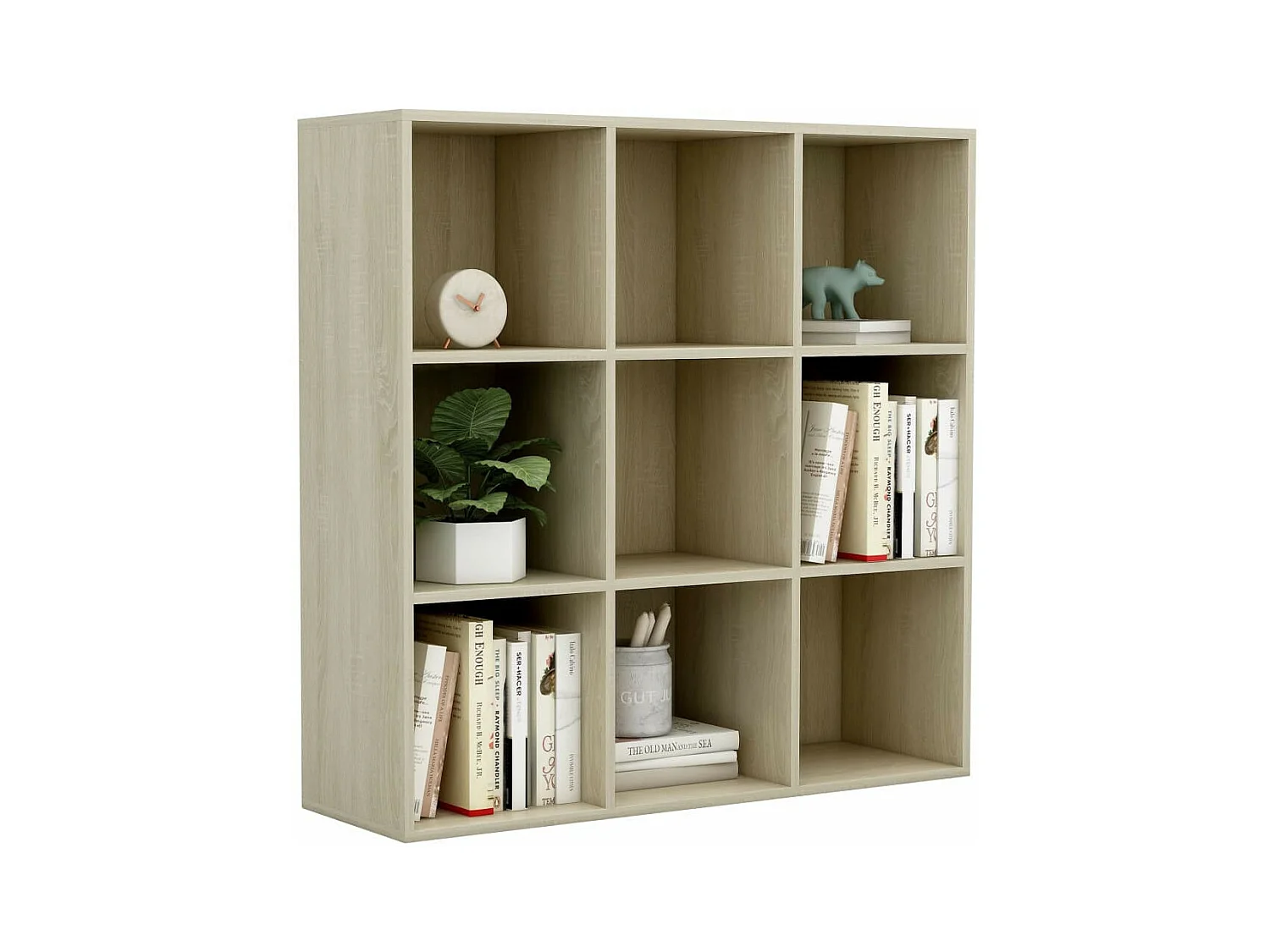 Bibliothèque Chêne sonoma 98x30x98
