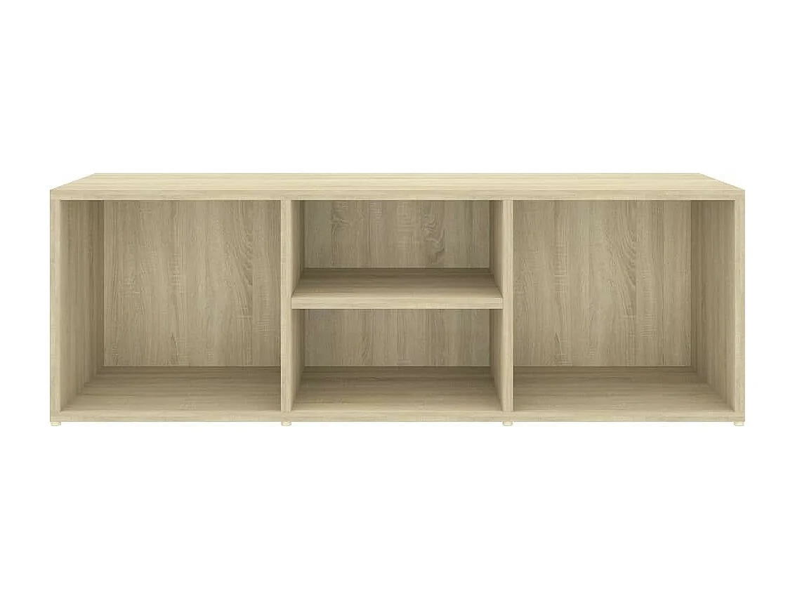 Meuble bas de rangement Chêne sonoma 105x35x35