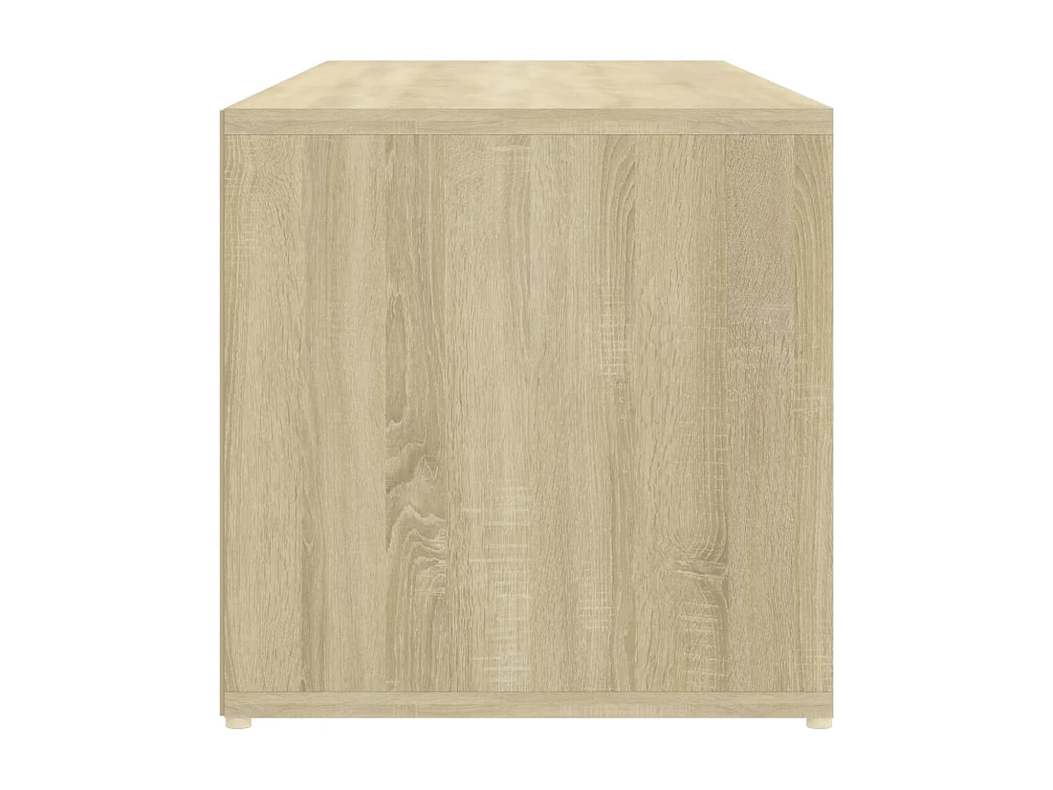 Meuble bas de rangement Chêne sonoma 105x35x35