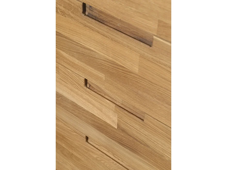 Kundy massief eikenhouten chiffonier