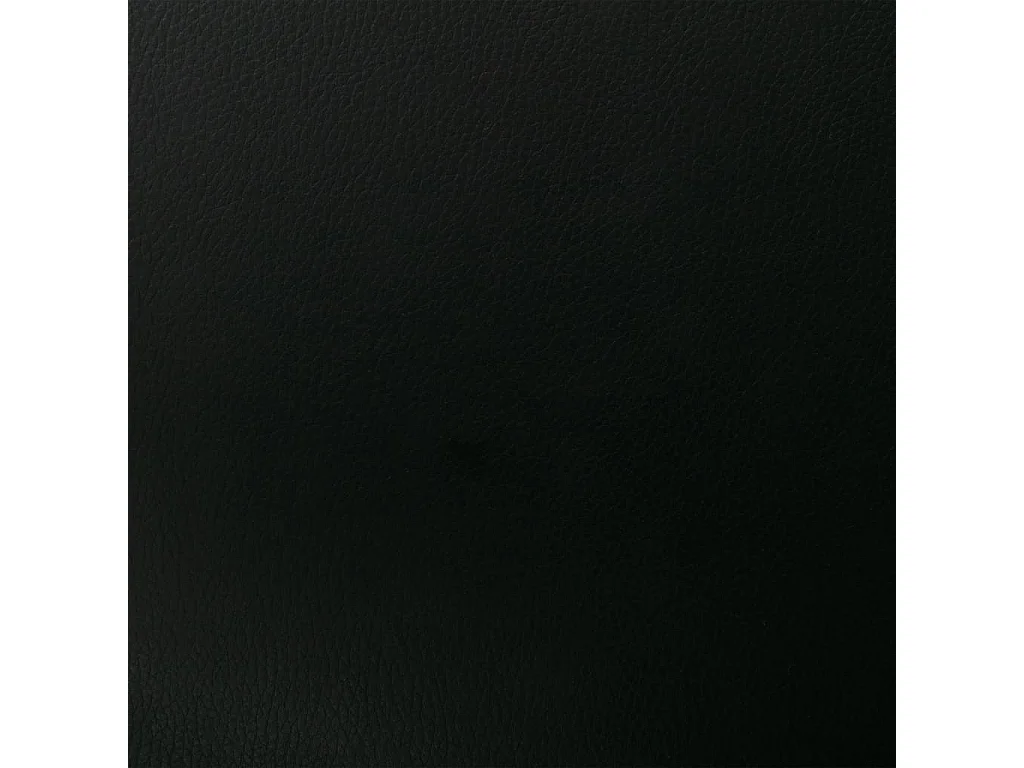 Chaise pivotante de bureau Noir Bois courbé et similicuir 2