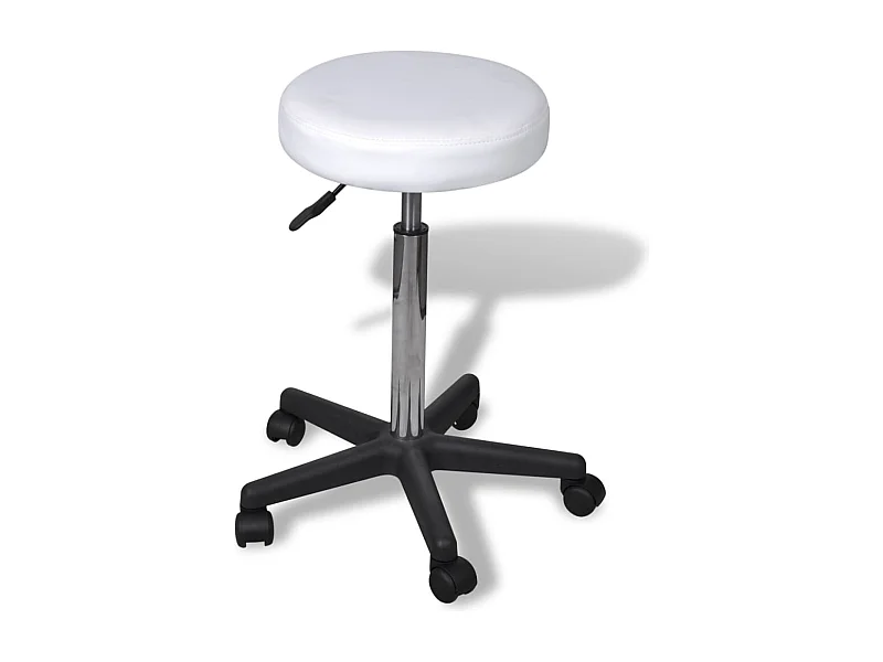 Tabouret de bureau Blanc