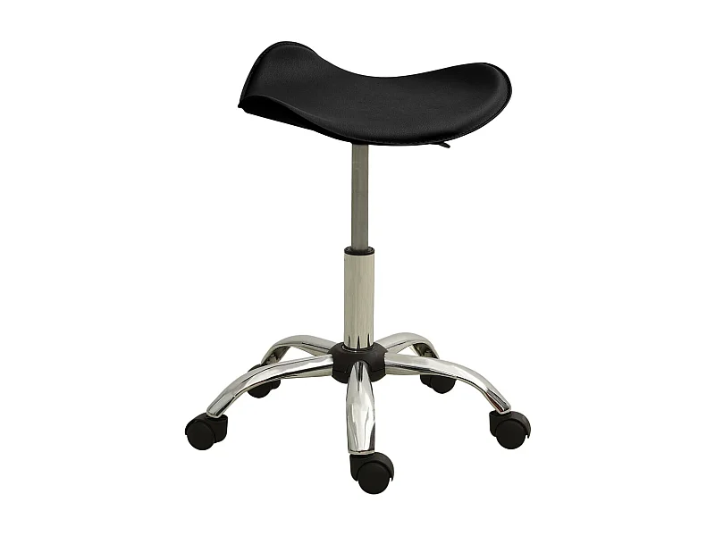 Chaise de bureau Noir Similicuir 6