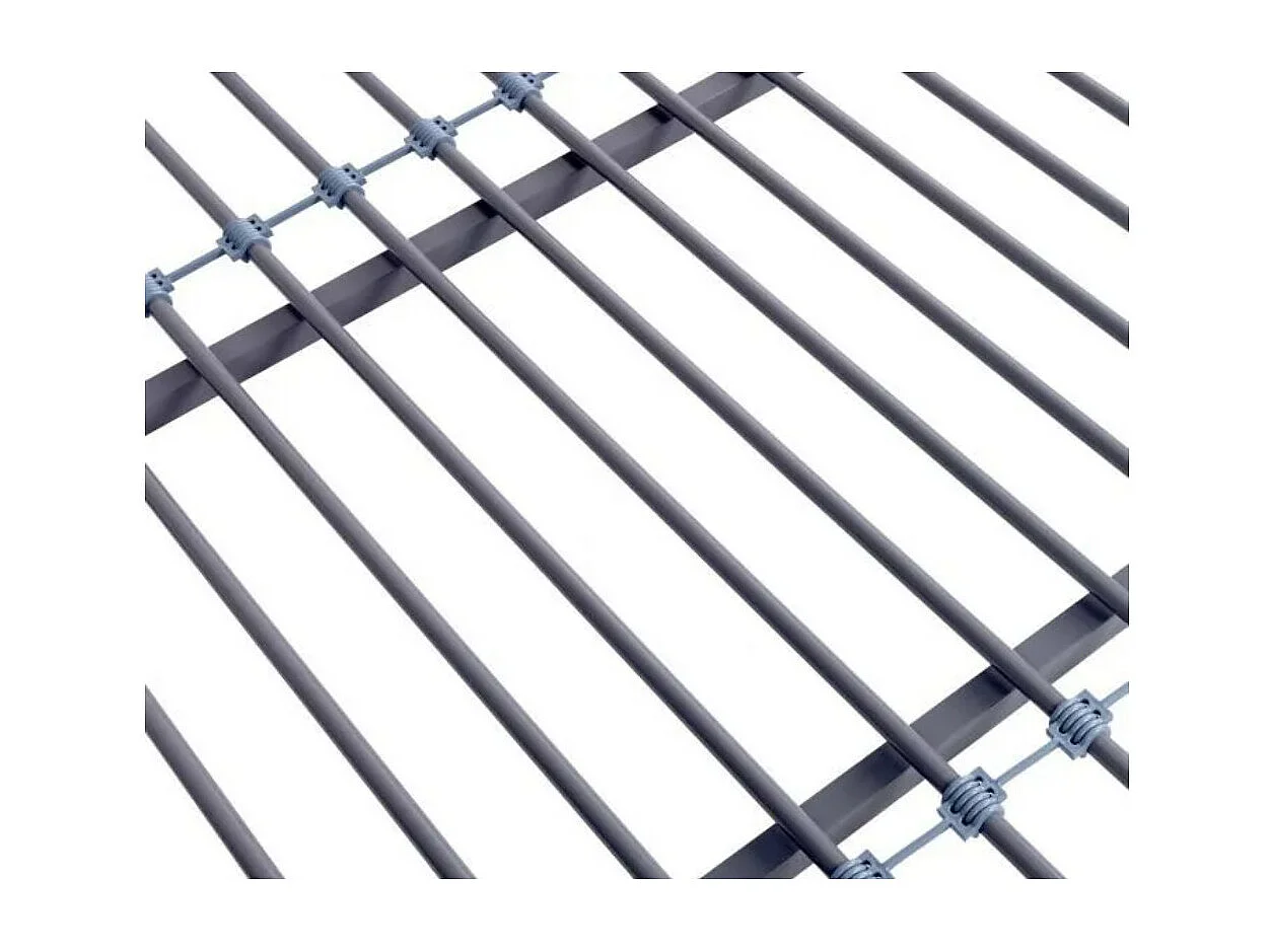 Lit superposé métal 140x190 Big Boss-Couleur Gris foncé