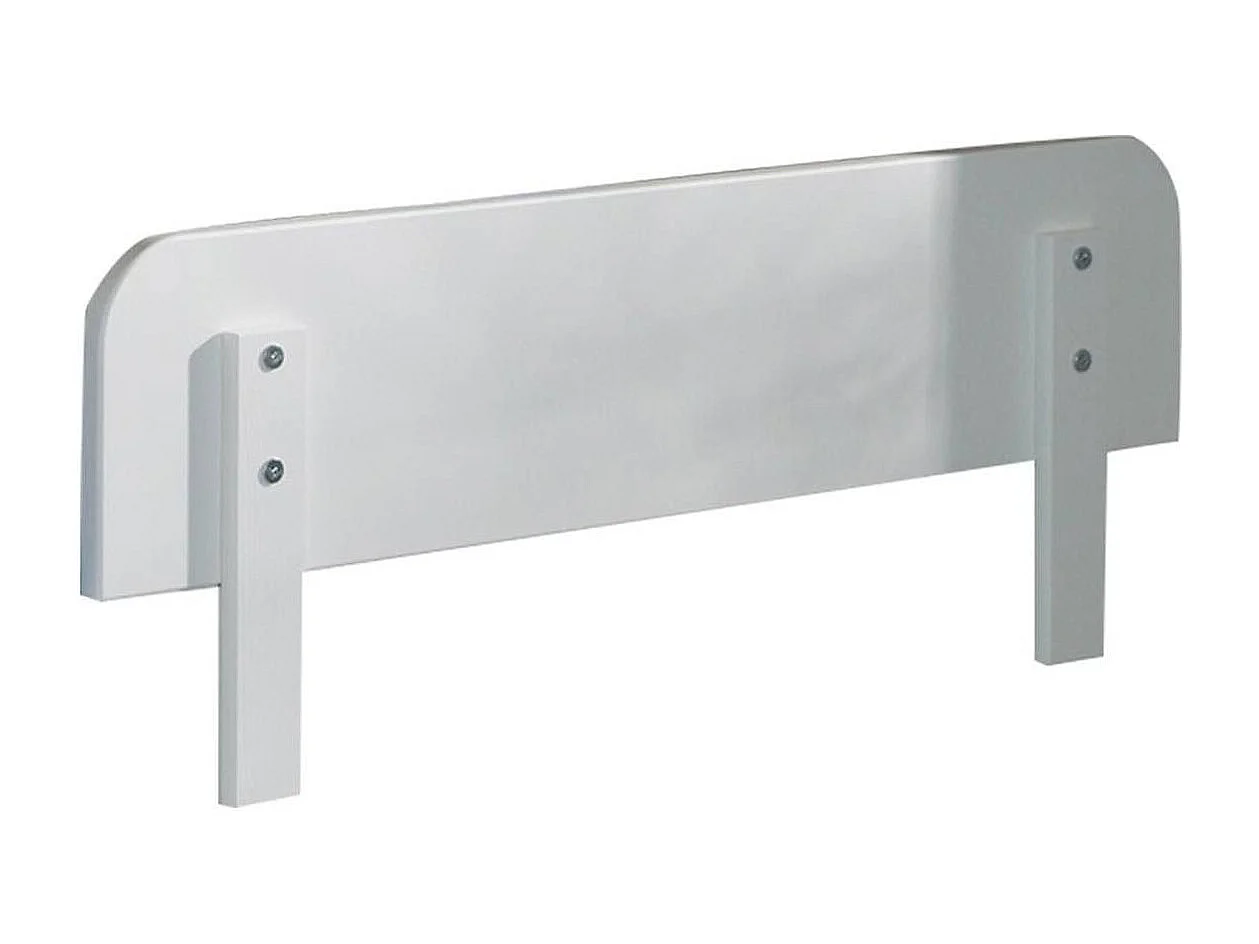 Pack - Lit Superposé Enfant, Tiroir & Barrière "Robin" Blanc