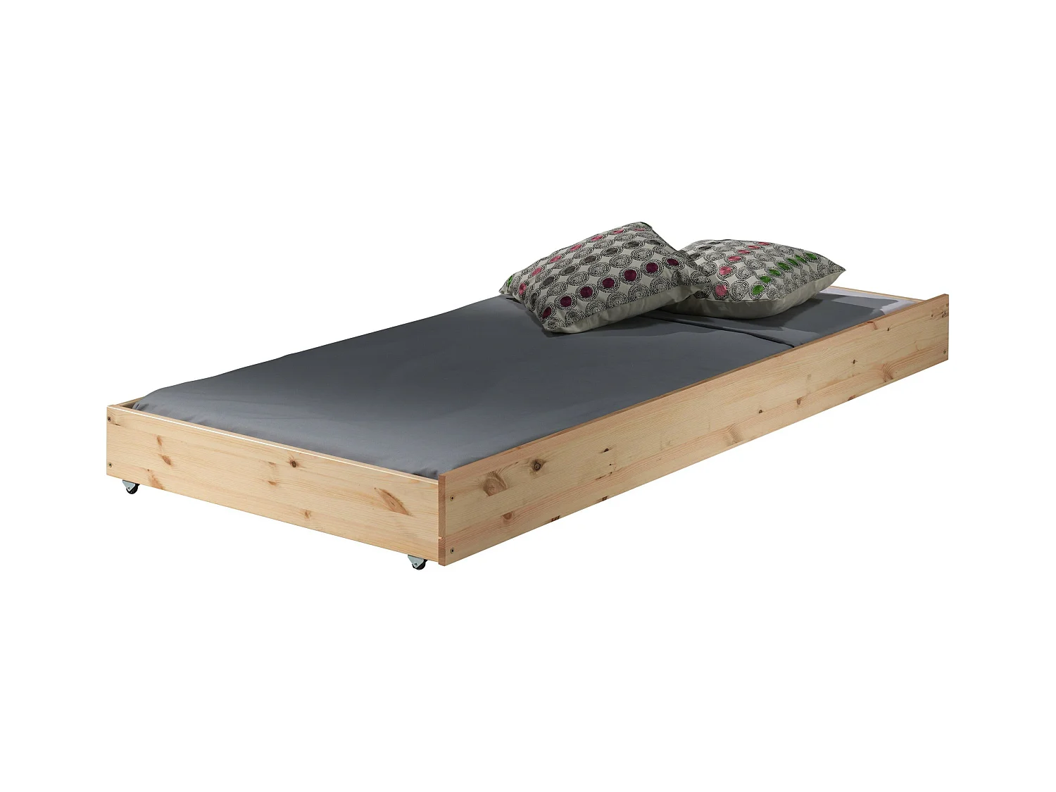 Pack - Lit Superposé Enfant & Tiroir "Pino" Naturel