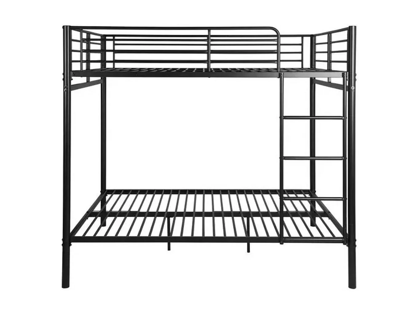 Lit superposé métal 140x190 Big Boss-Couleur Noir