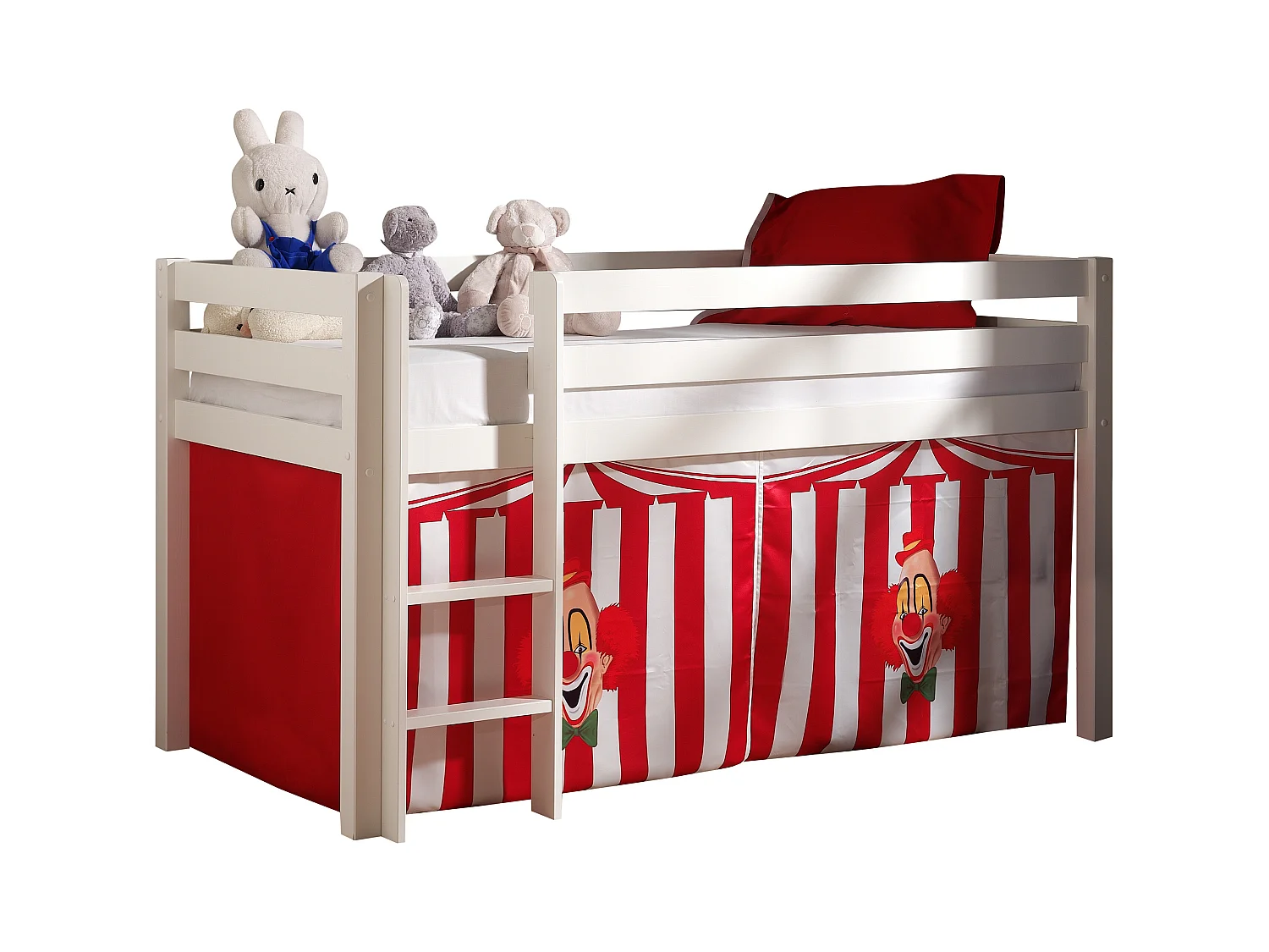 Lit Enfant "Pino Cirque" 90x200cm Blanc