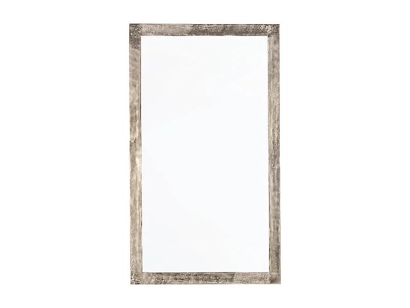 Miroir rectangle en aluminium bronze clair Amina