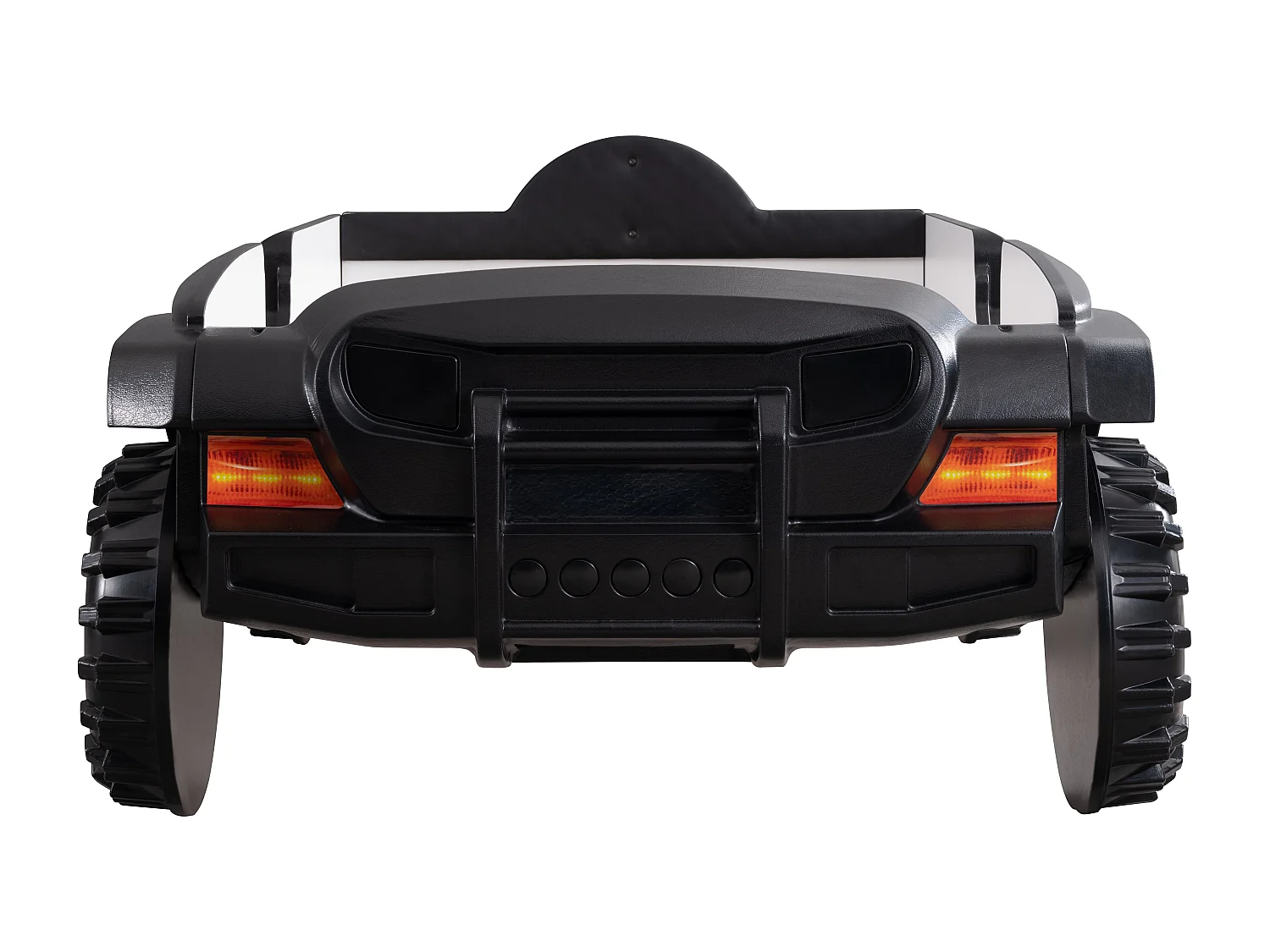 Zwart jeep kinderbed