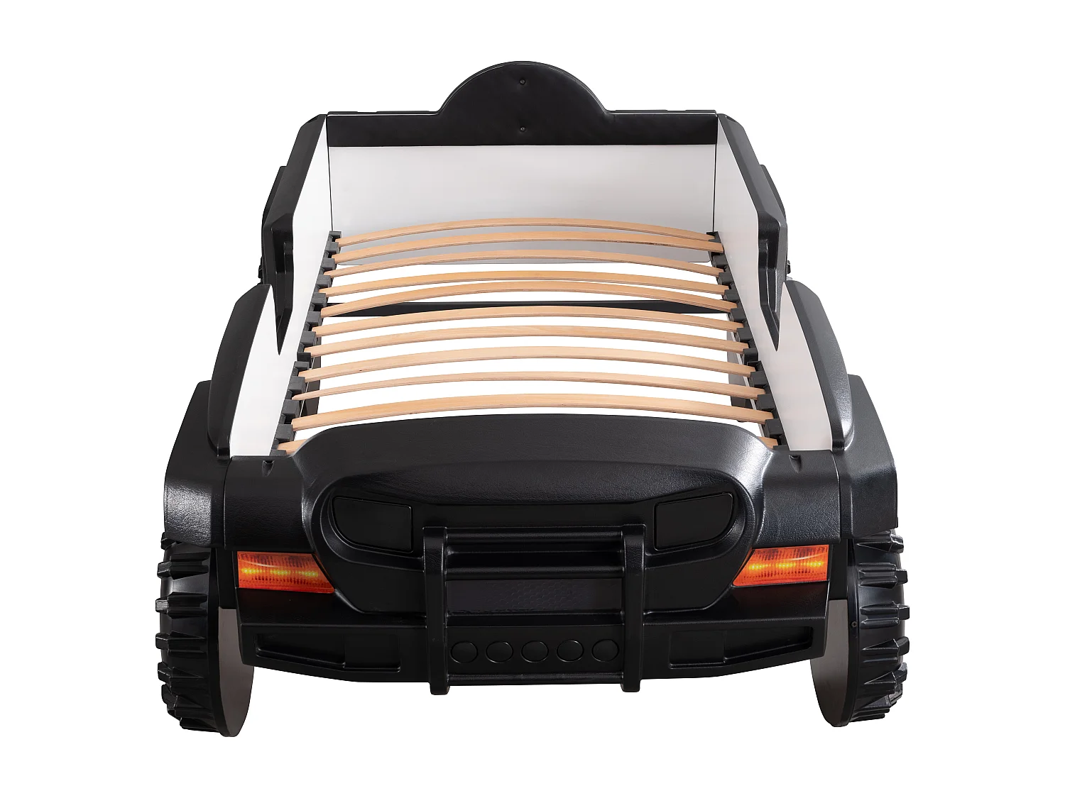 Zwart jeep kinderbed