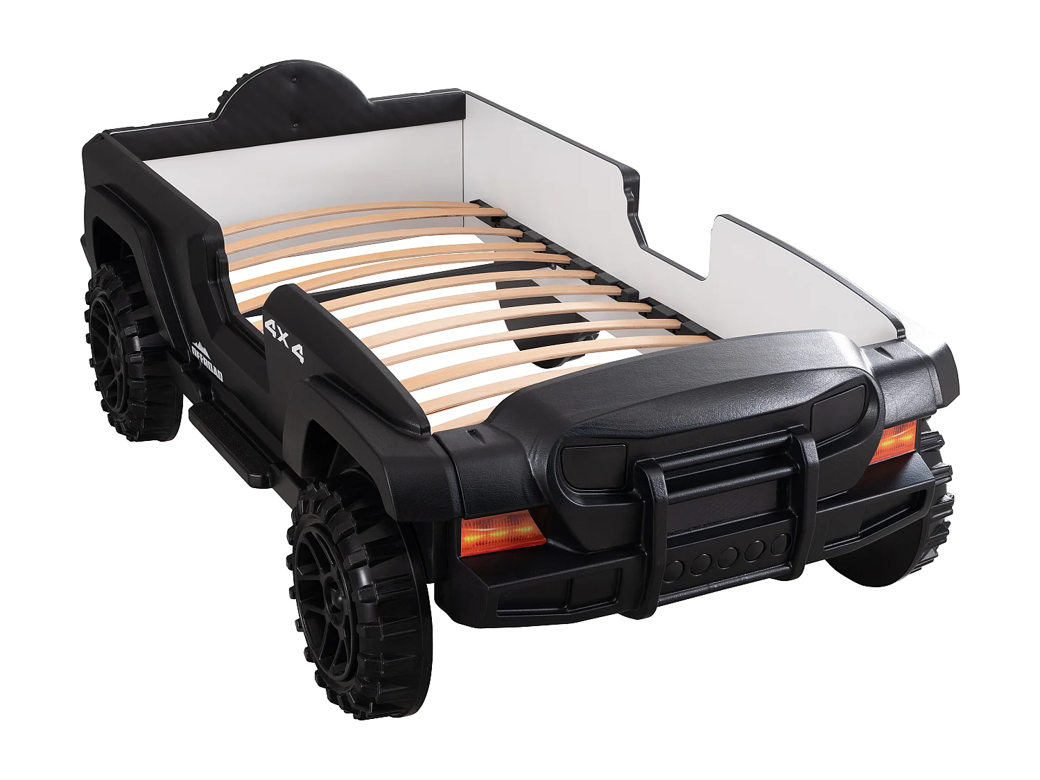 Lit enfant jeep noir