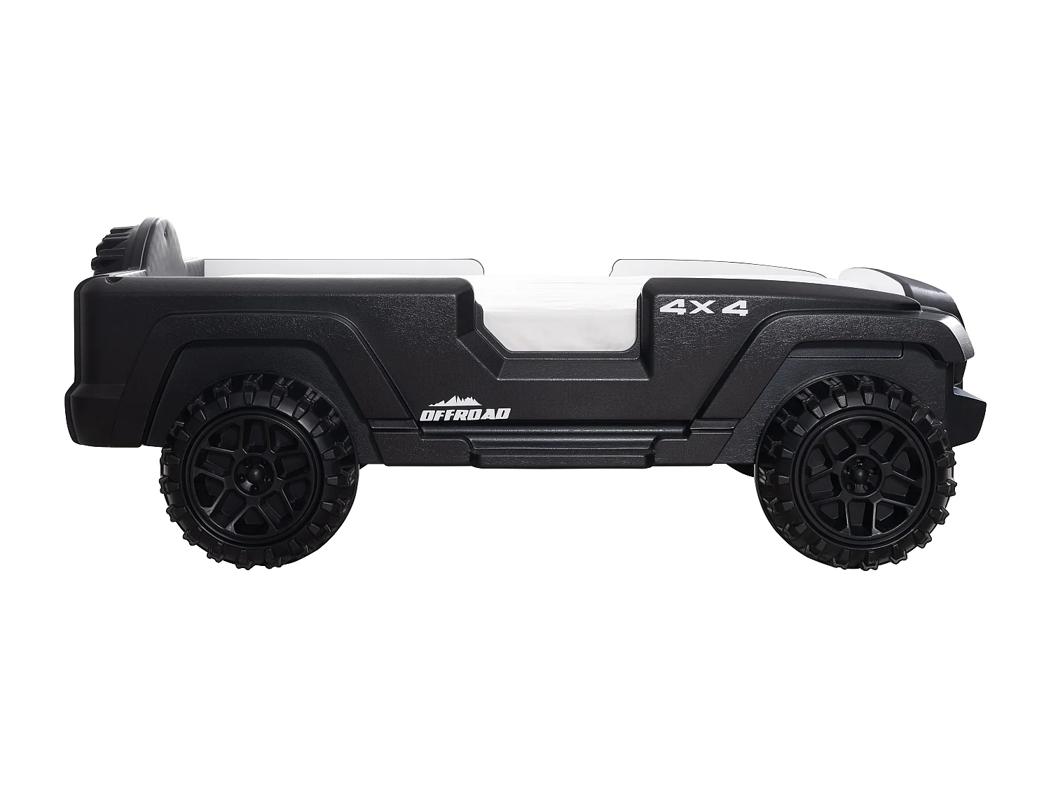 Lit enfant jeep noir