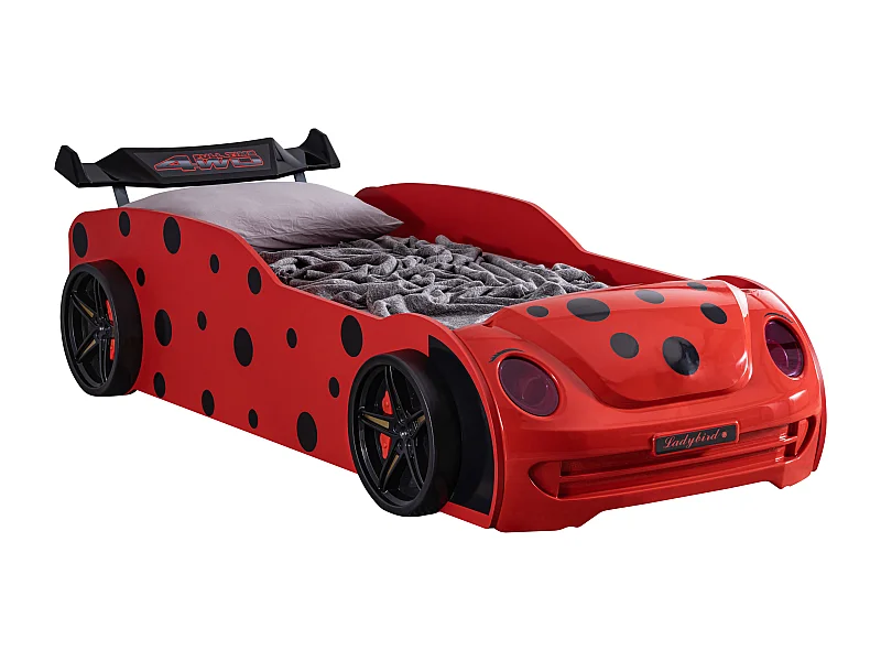Lit voiture coccinelle 90x190
