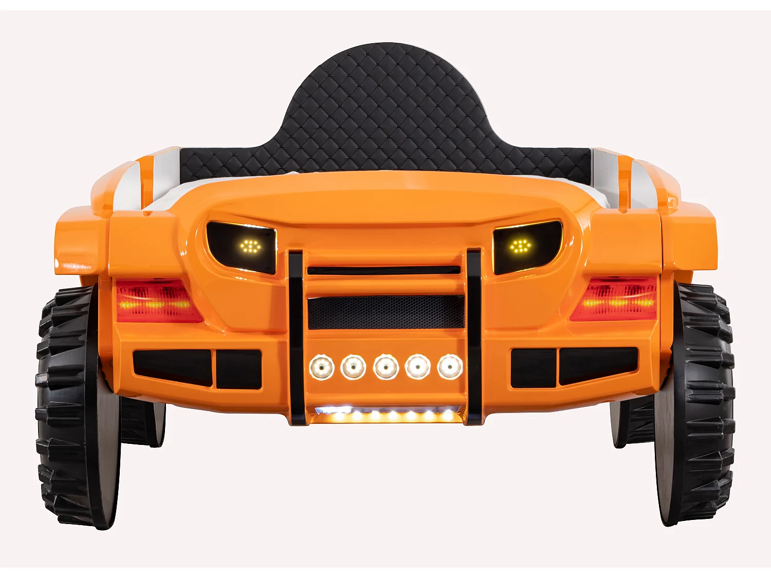 Lit enfant jeep orange