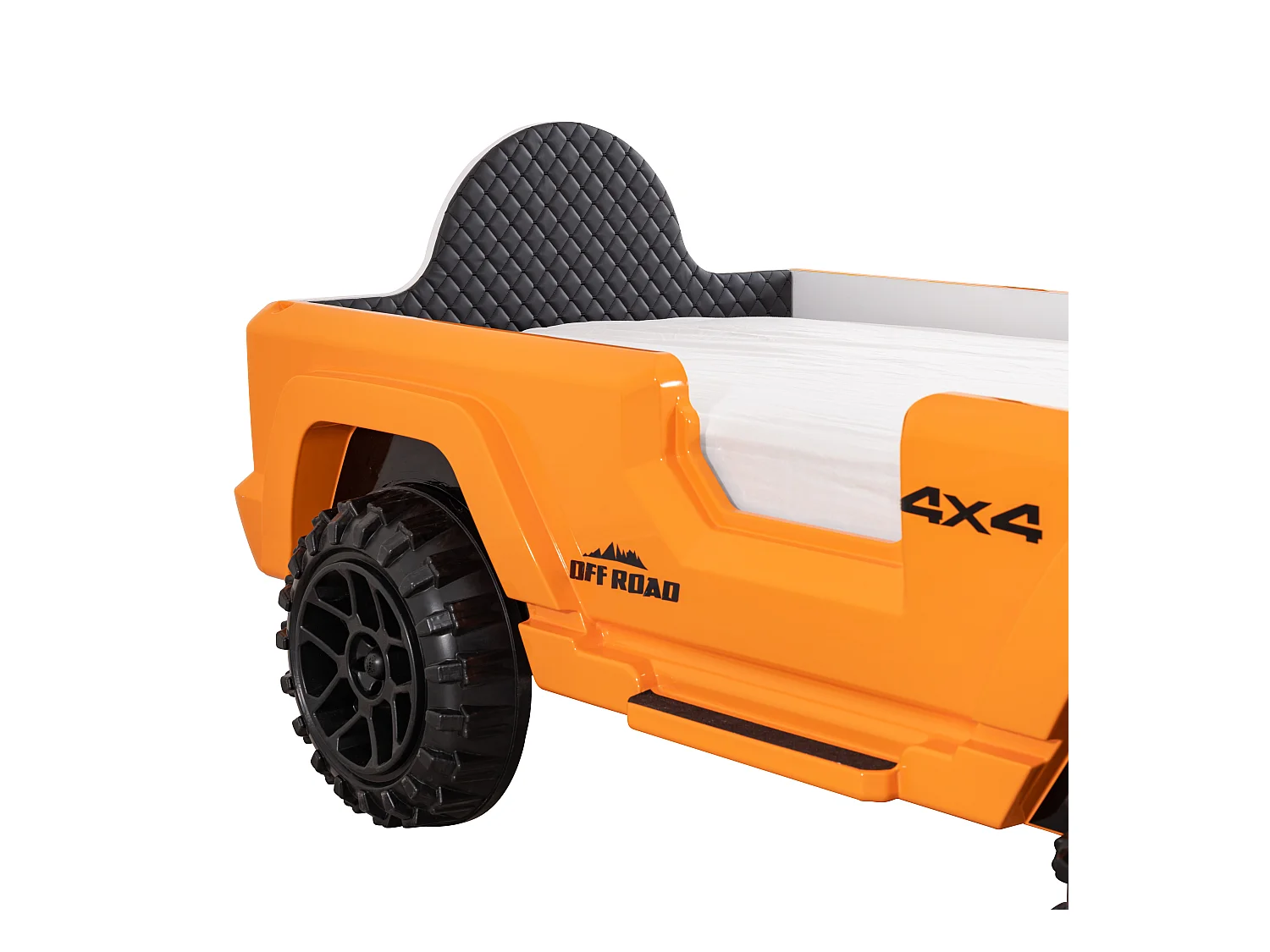 Lit enfant jeep orange