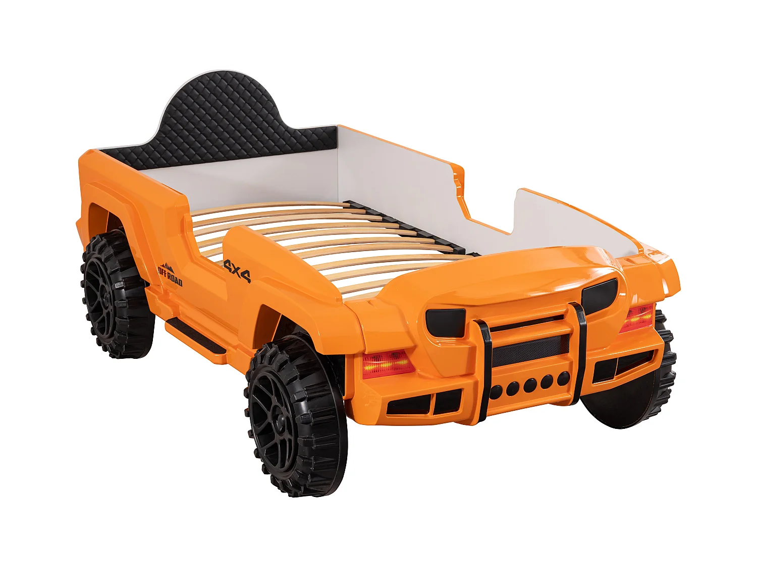 Lit enfant jeep orange