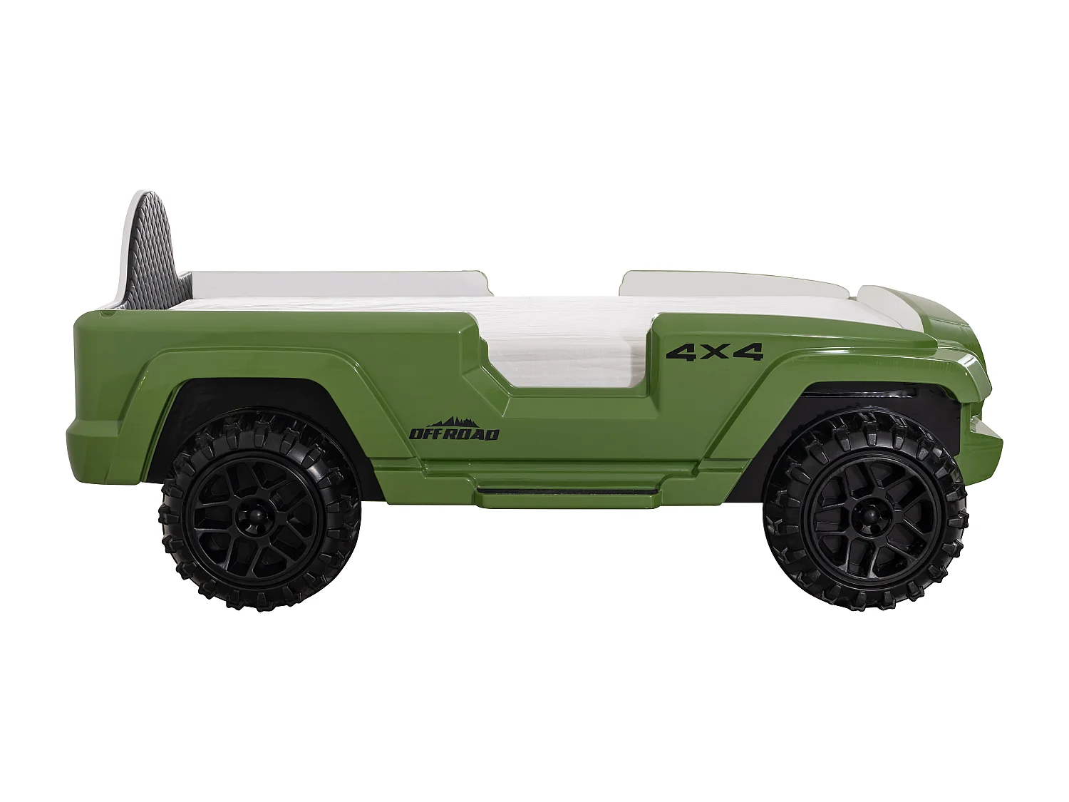 Lit enfant jeep verte