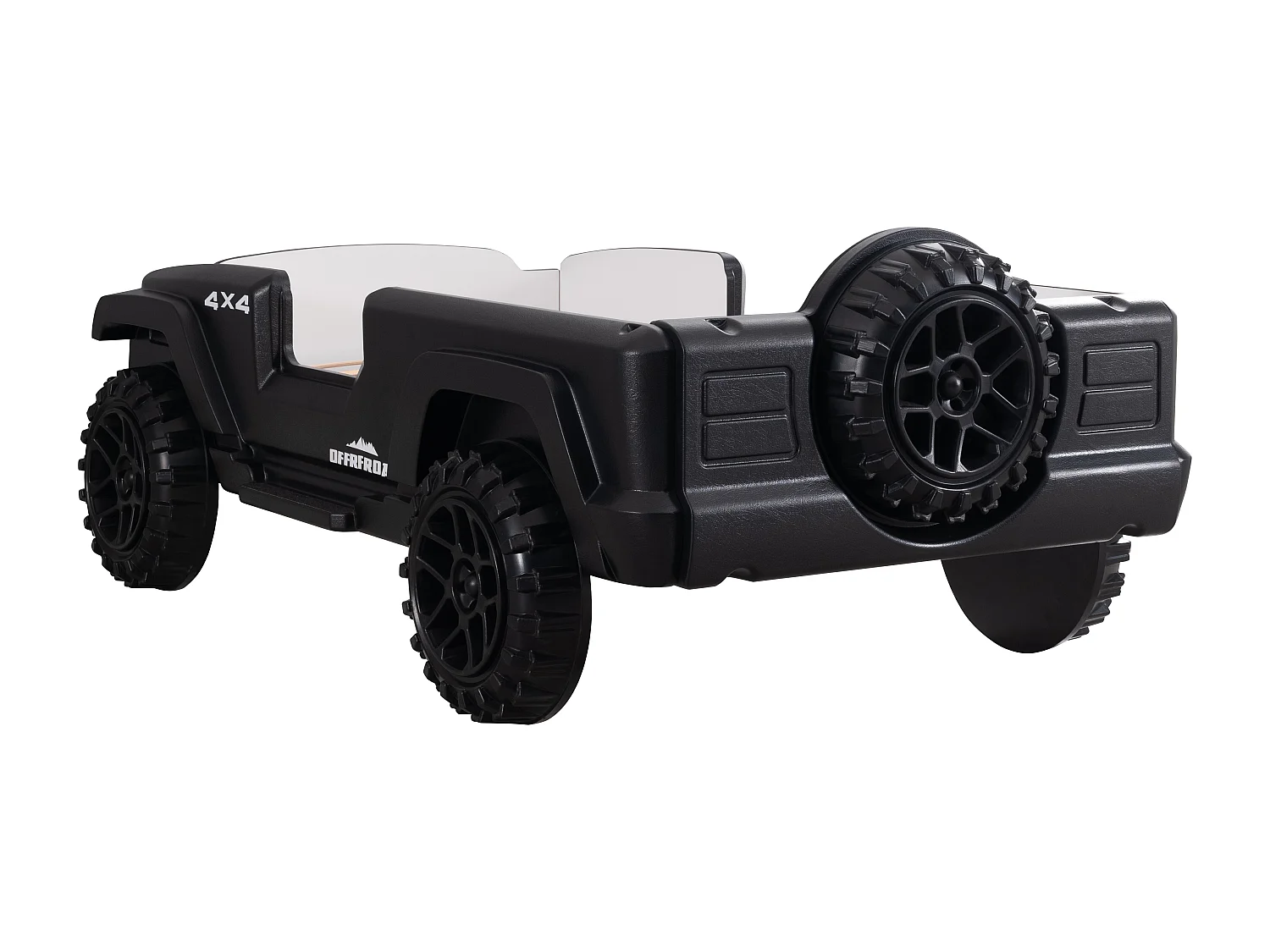 Lit enfant jeep verte