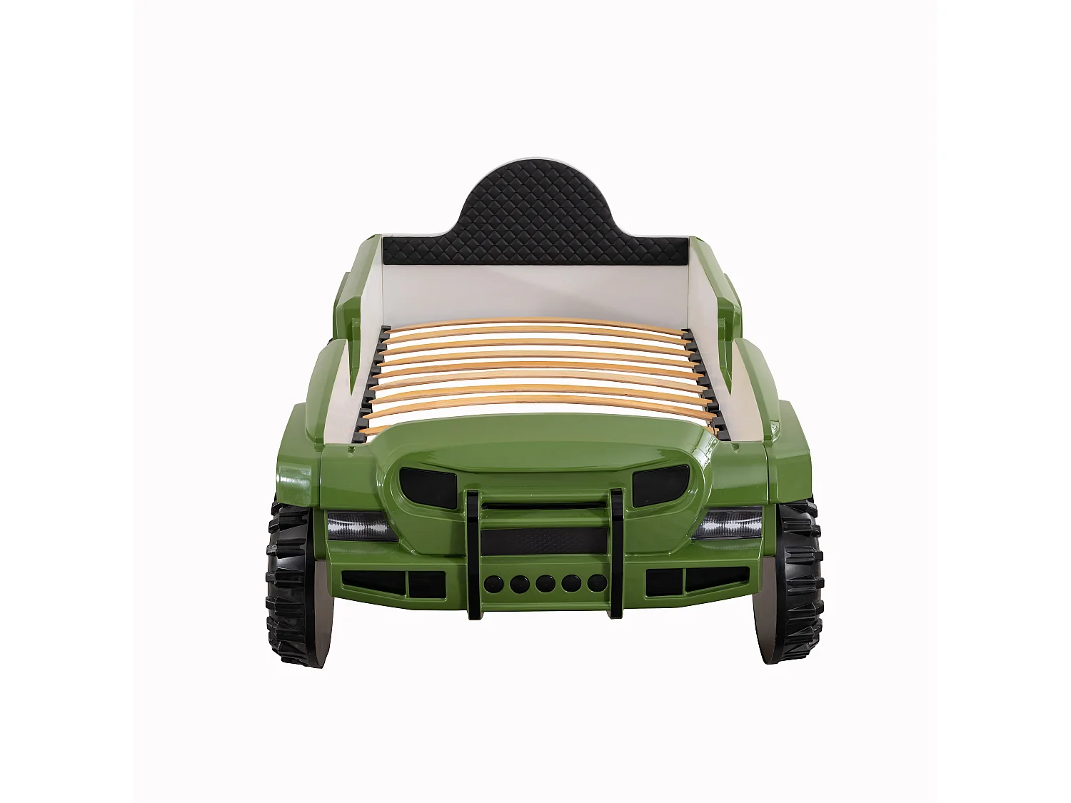Lit enfant jeep verte