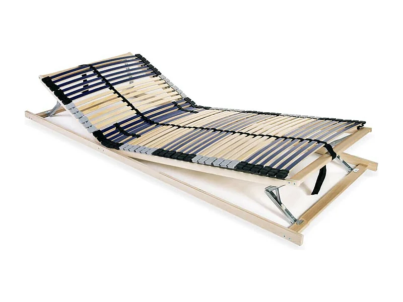 Sommier à lattes avec 42 lattes 7 zones 80x200
