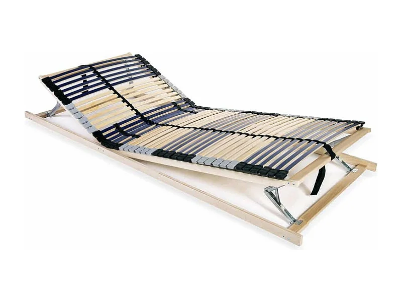 Cadre à lattes 90x200 42 lattes hêtre massif et bouleau