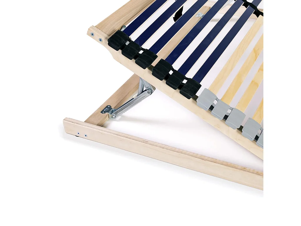 Sommier à lattes avec 42 lattes 7 zones 70x200