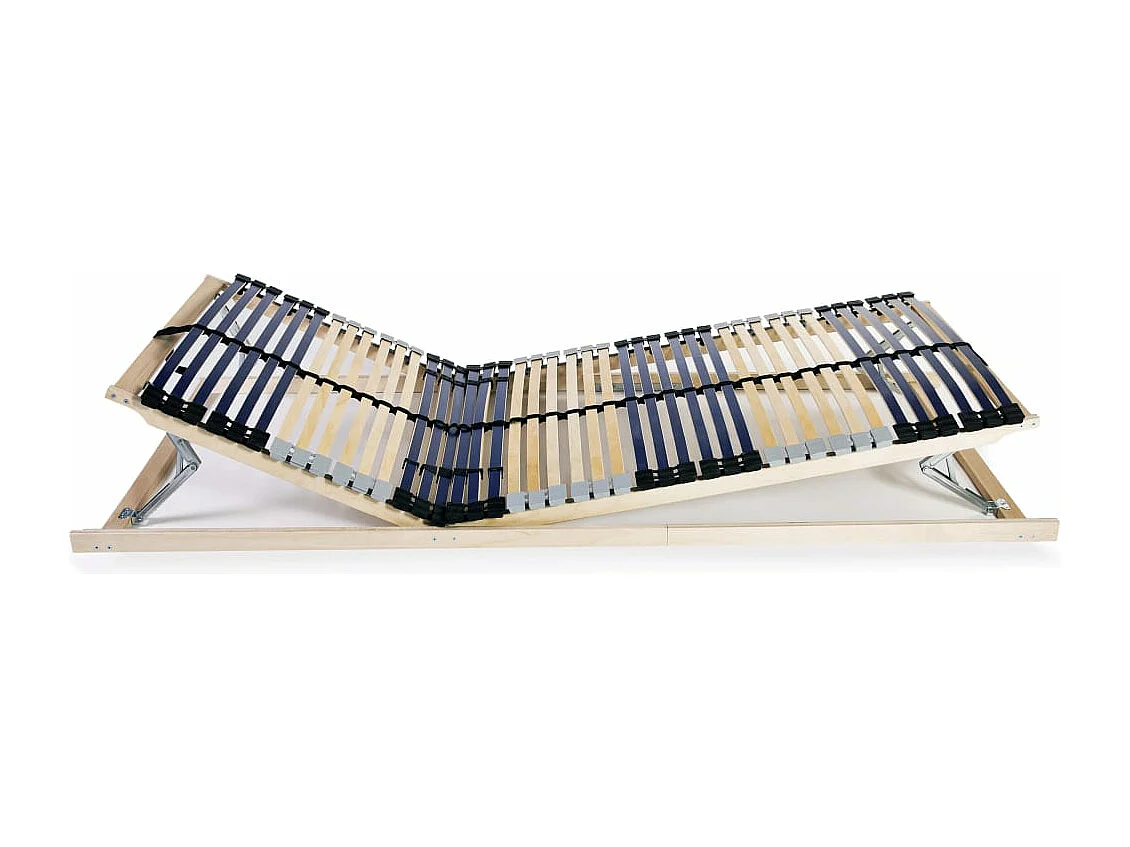 Lattenbodems 2 st met 42 latten 7 zones 70x200 cm