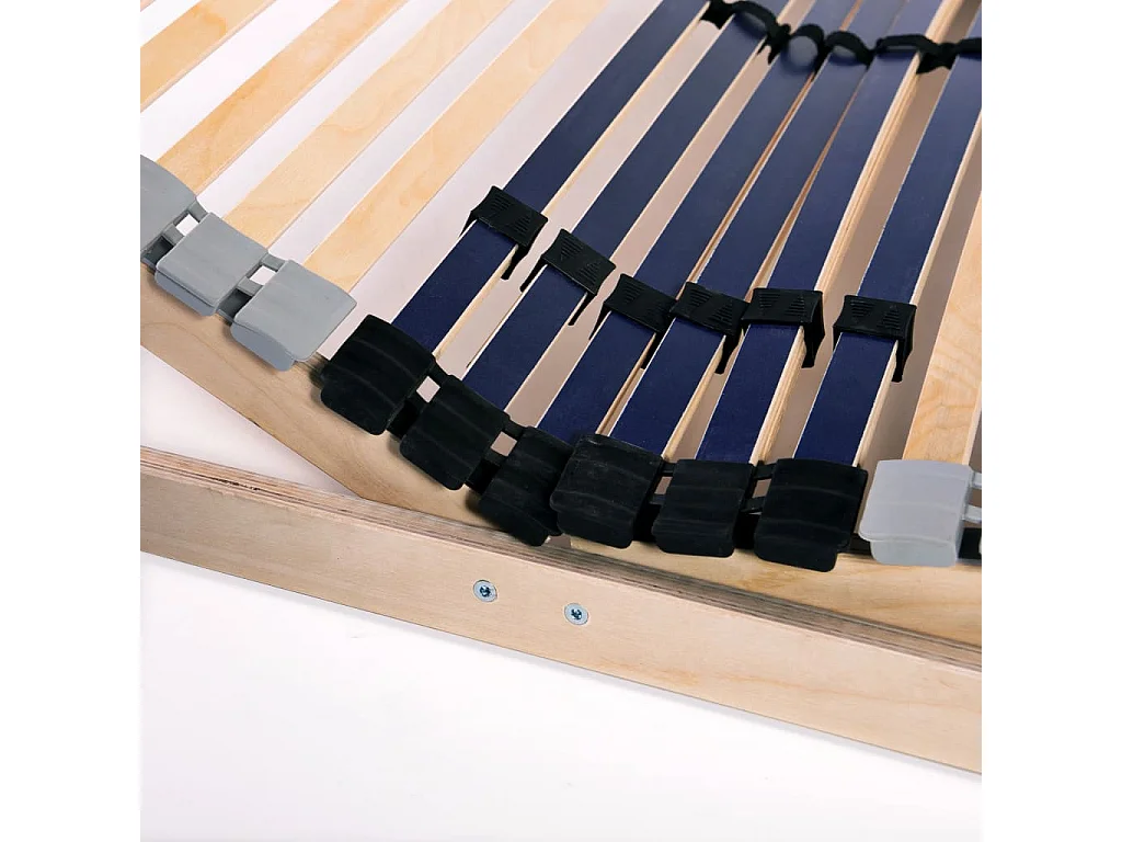 Lattenbodems 2 st met 42 latten 7 zones 70x200 cm