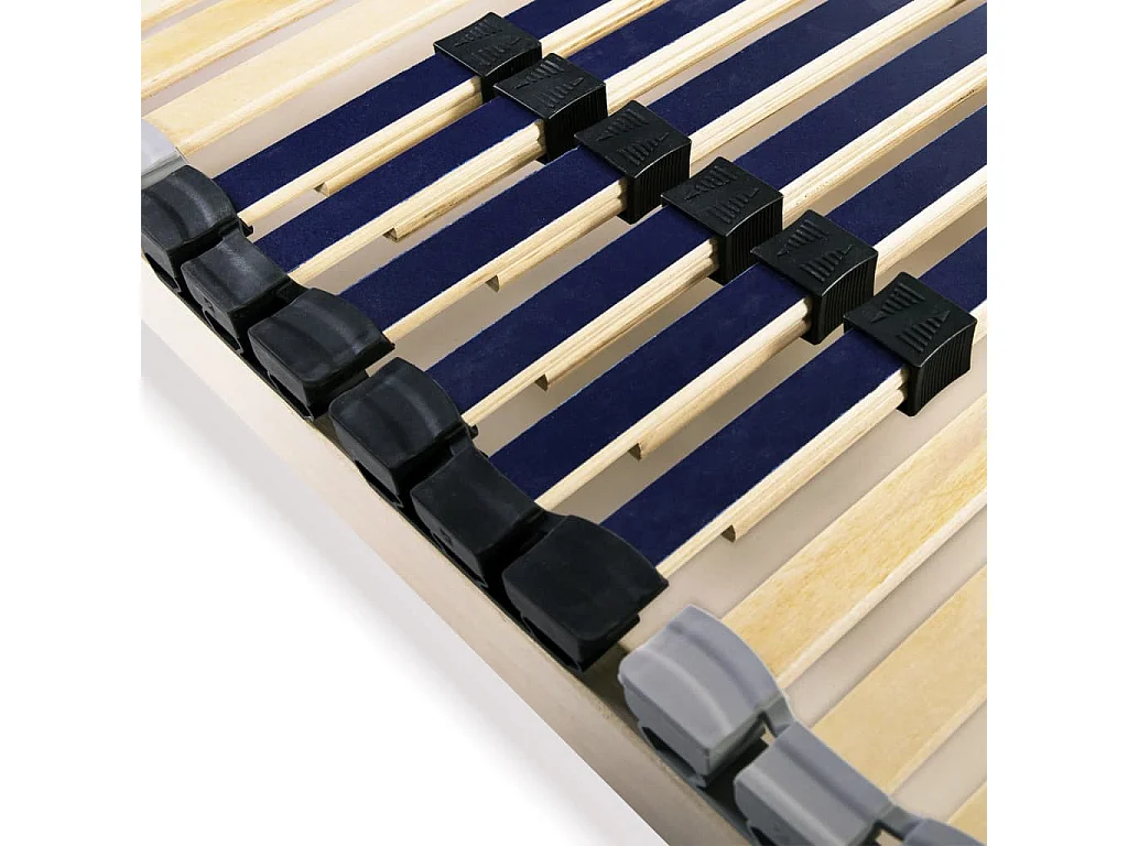 Sommier à lattes avec 42 lattes 7 zones 100x200