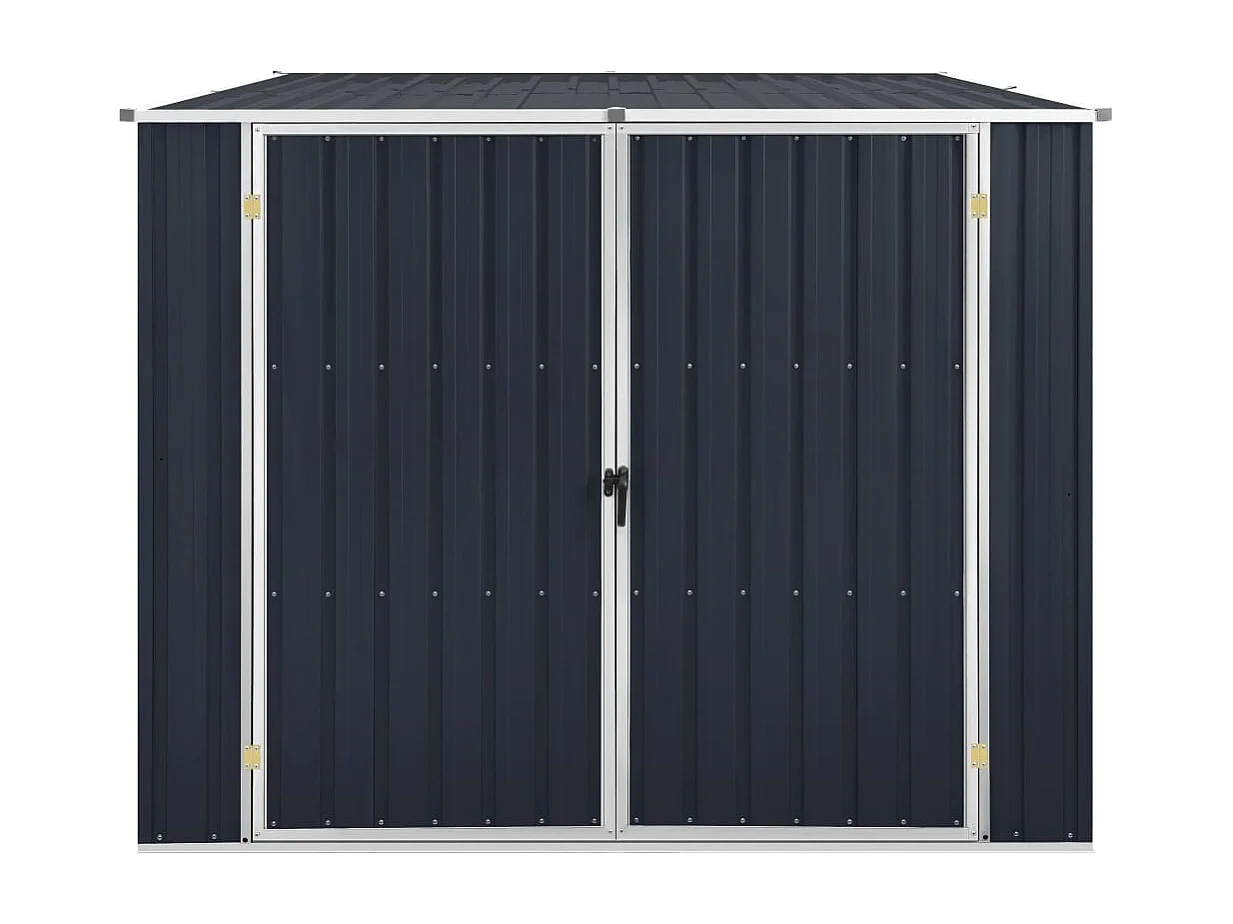Abri de jardin Anthracite 195x198x159 Acier galvanisé