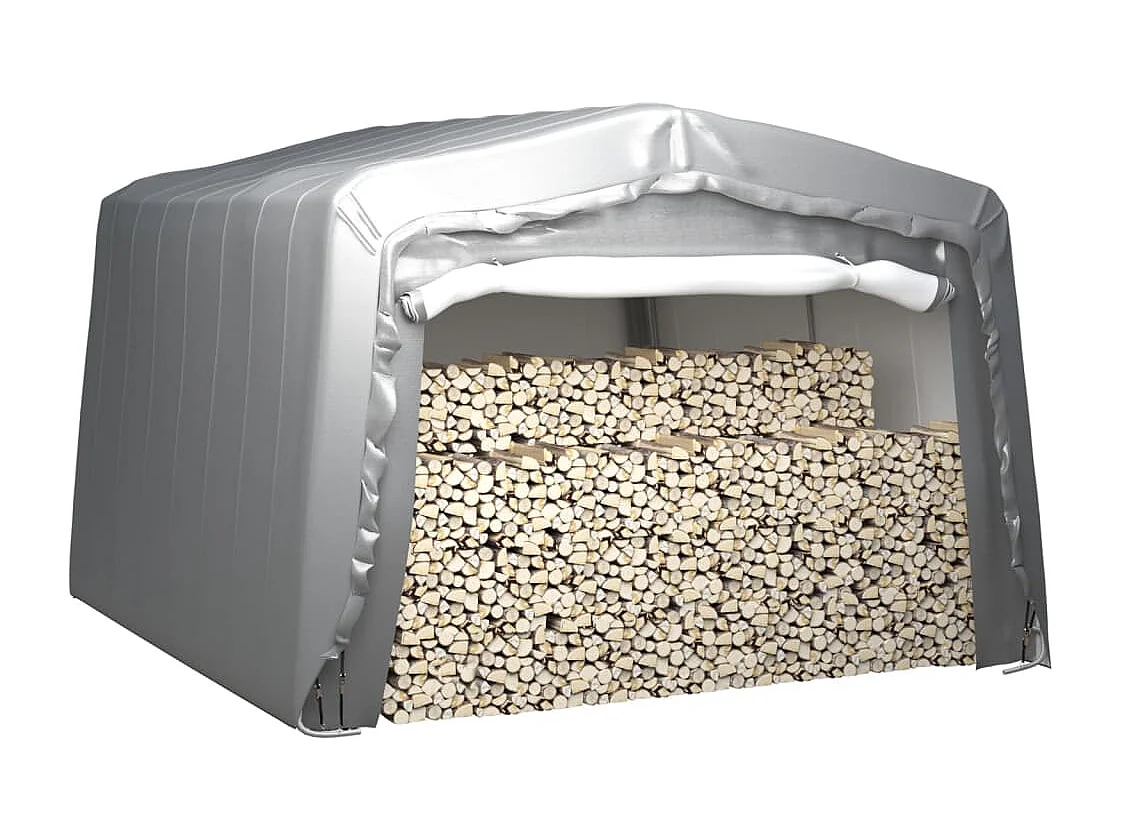 Tente de rangement 370x370 Acier Gris