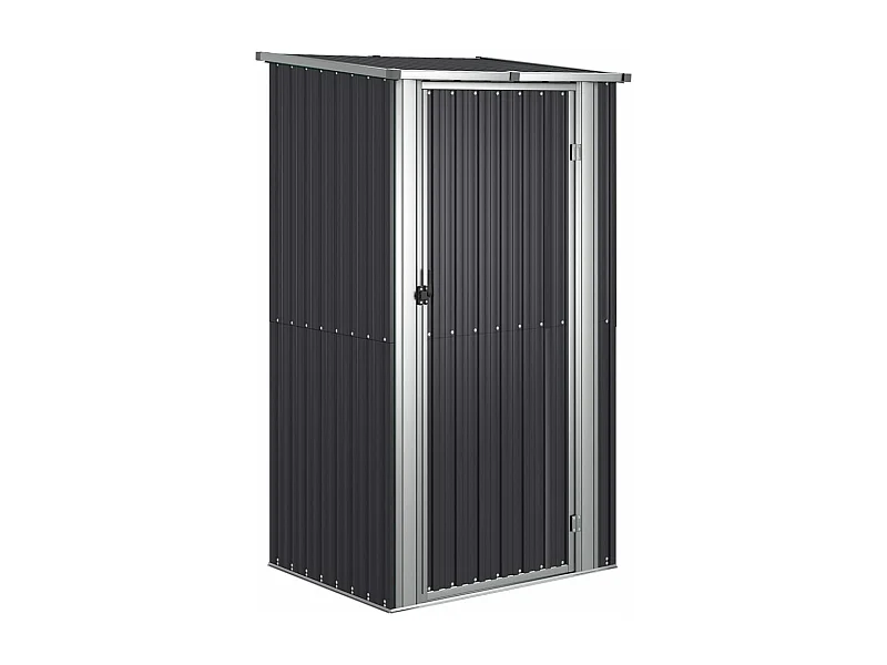 Abri de jardin Anthracite 118,5x97x209,5 Acier galvanisé