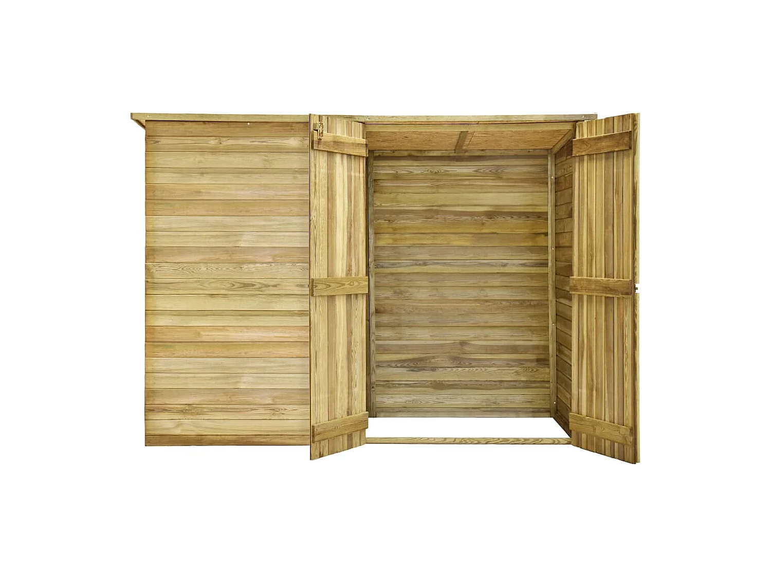 Abri à vélo de jardin 232x110x170 Bois de pin imprégné