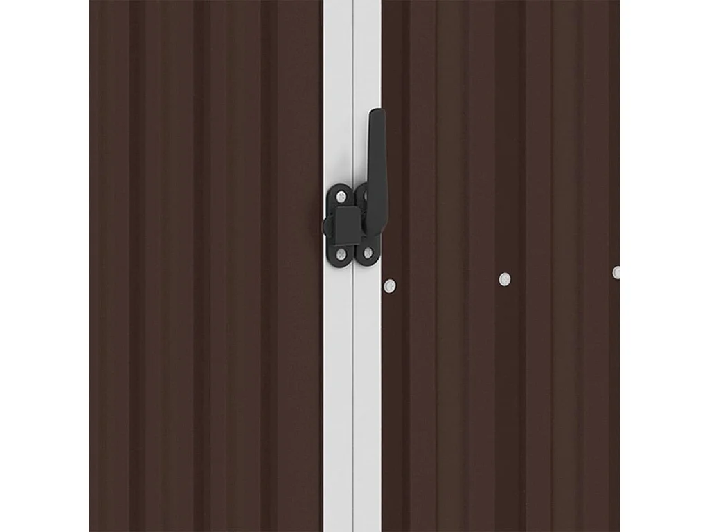Abri de jardin Marrron 87x98x159 Acier galvanisé