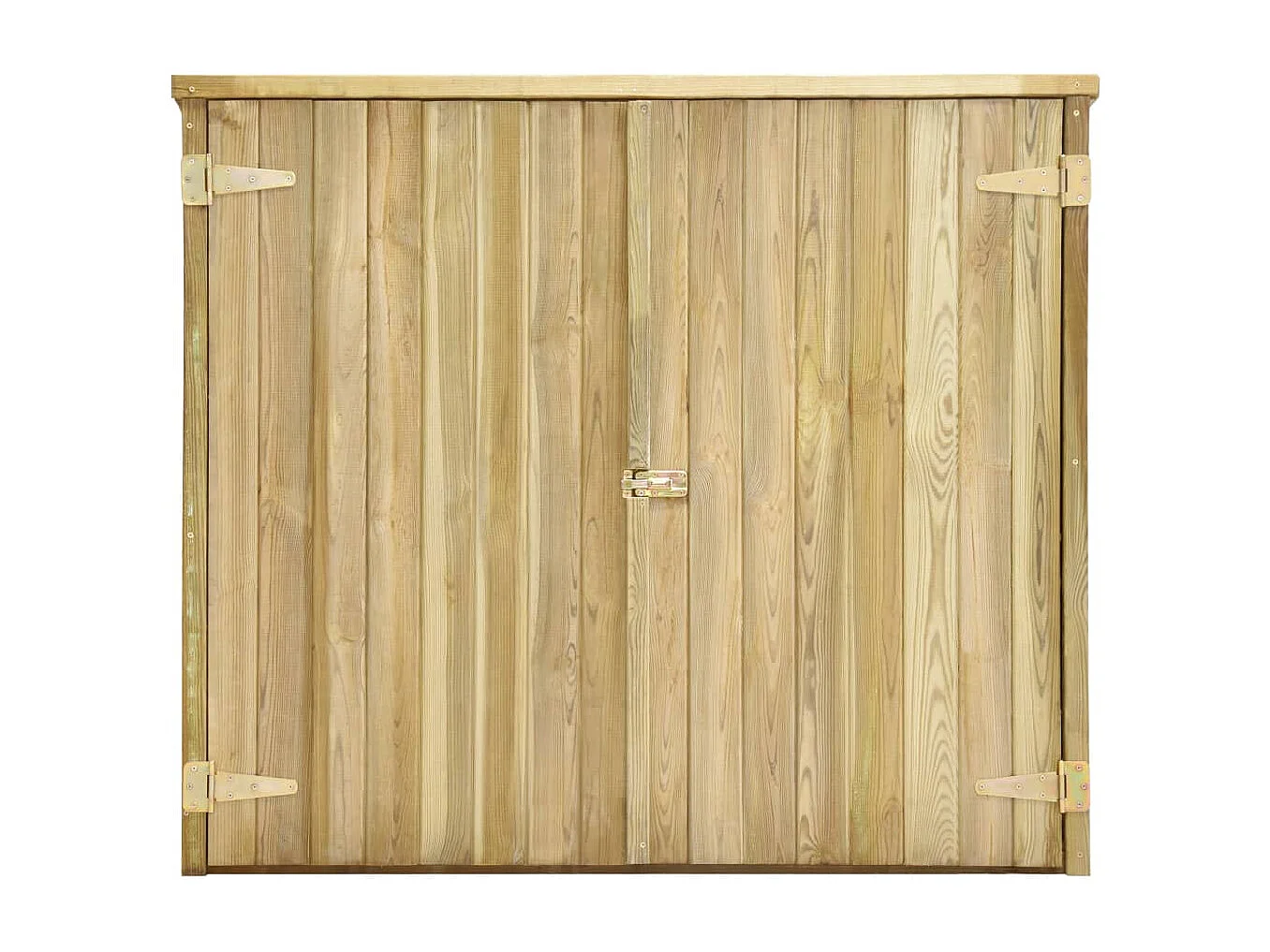 Abri à outils de jardin 135x60x123 Pinède imprégnée