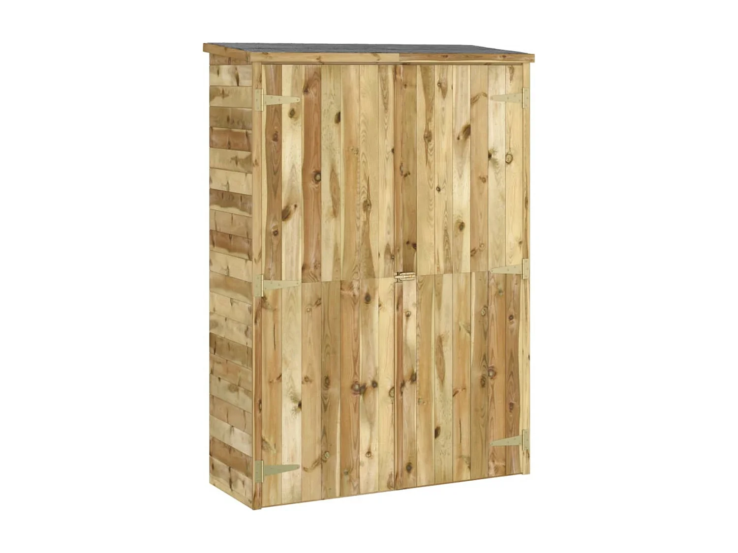 Abri à outils de jardin 123x50x171 Bois de pin imprégné