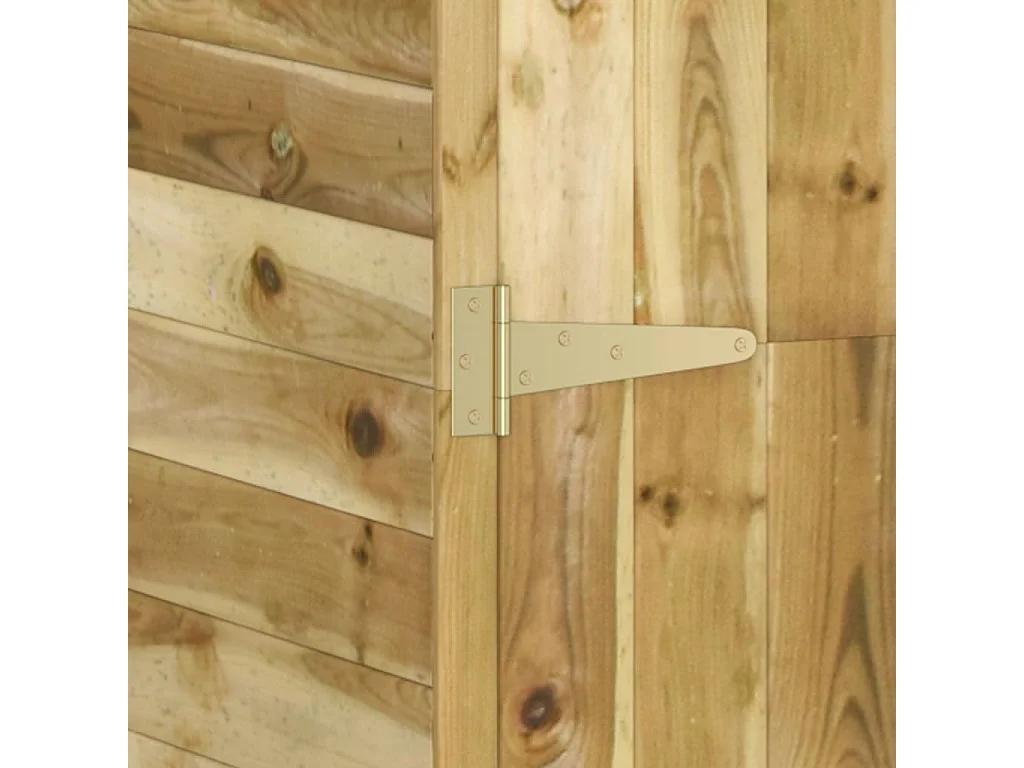 Abri à outils de jardin 123x50x171 Bois de pin imprégné