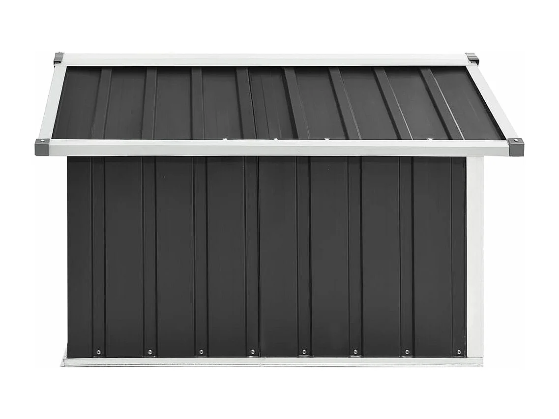 Abri pour robot de jardin 92x97x63 Acier galvanisé Anthracite