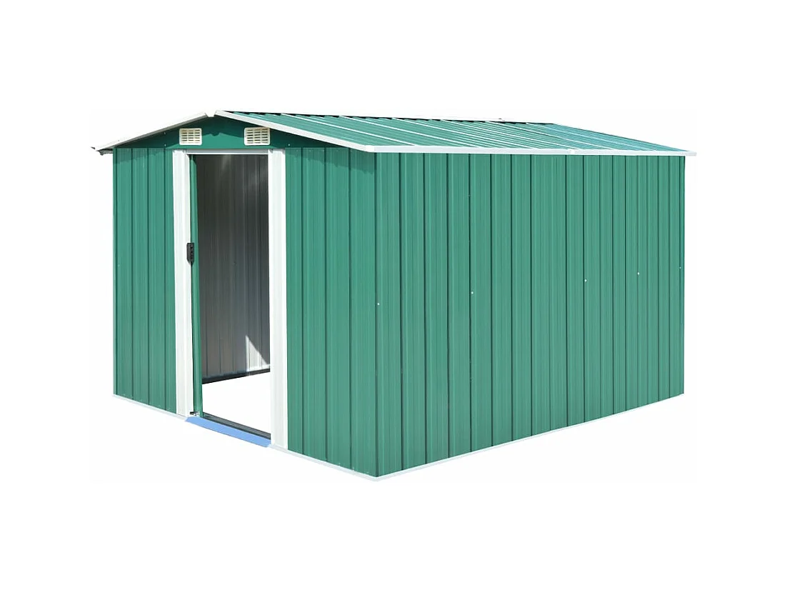 Abri de jardin 257 x 298x178 Métal Vert